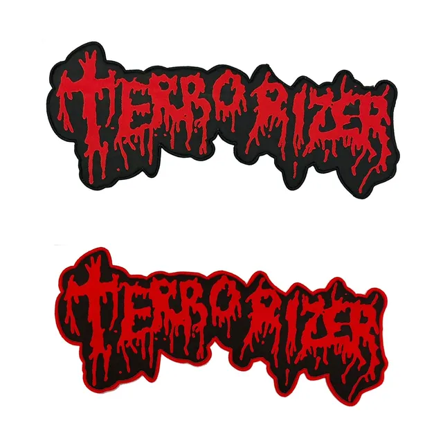 783punx-oversized-patch-terrorizer-logo-patch-dos-bordure-noire image 1