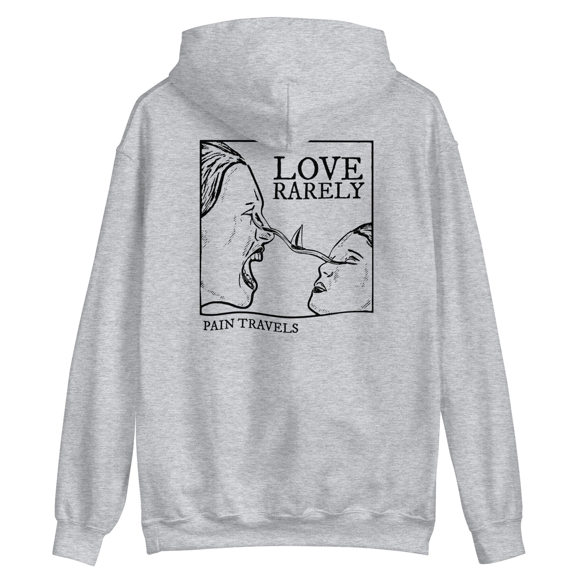 love-rarely-pain-travels-hoodie-sweat-capuche-taille-m image 2