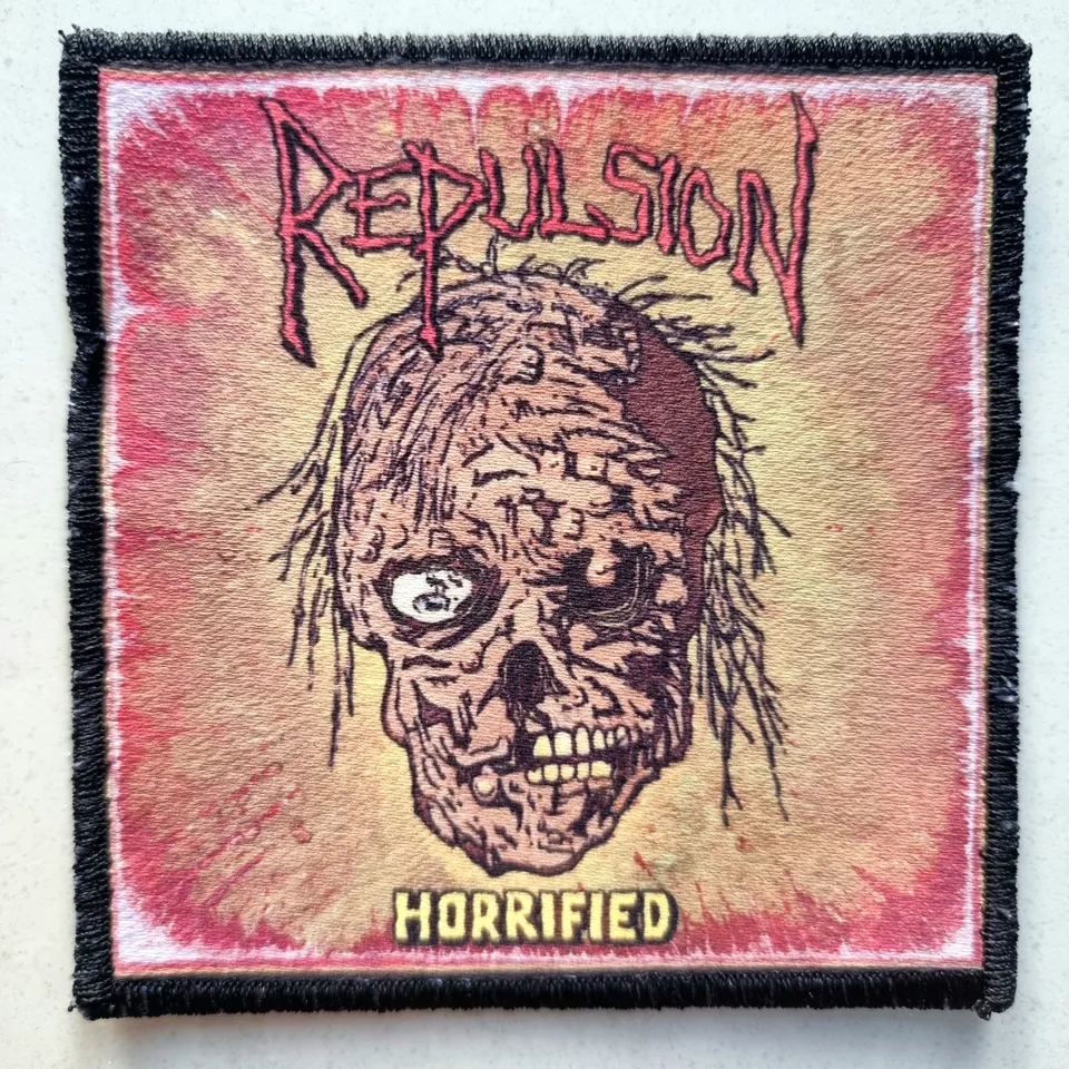 repulsion-horrified-patch-cusson-petit-format-grindcore image 1