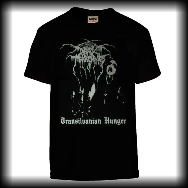 darkthrone-transilvanian-hunger-t-shirt-coton-noir-taille-l image 1