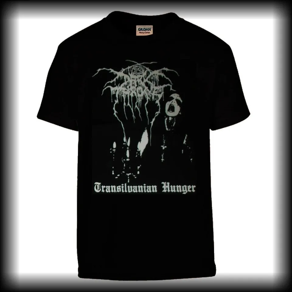 darkthrone-transilvanian-hunger-t-shirt-coton-noir-taille-l image 1