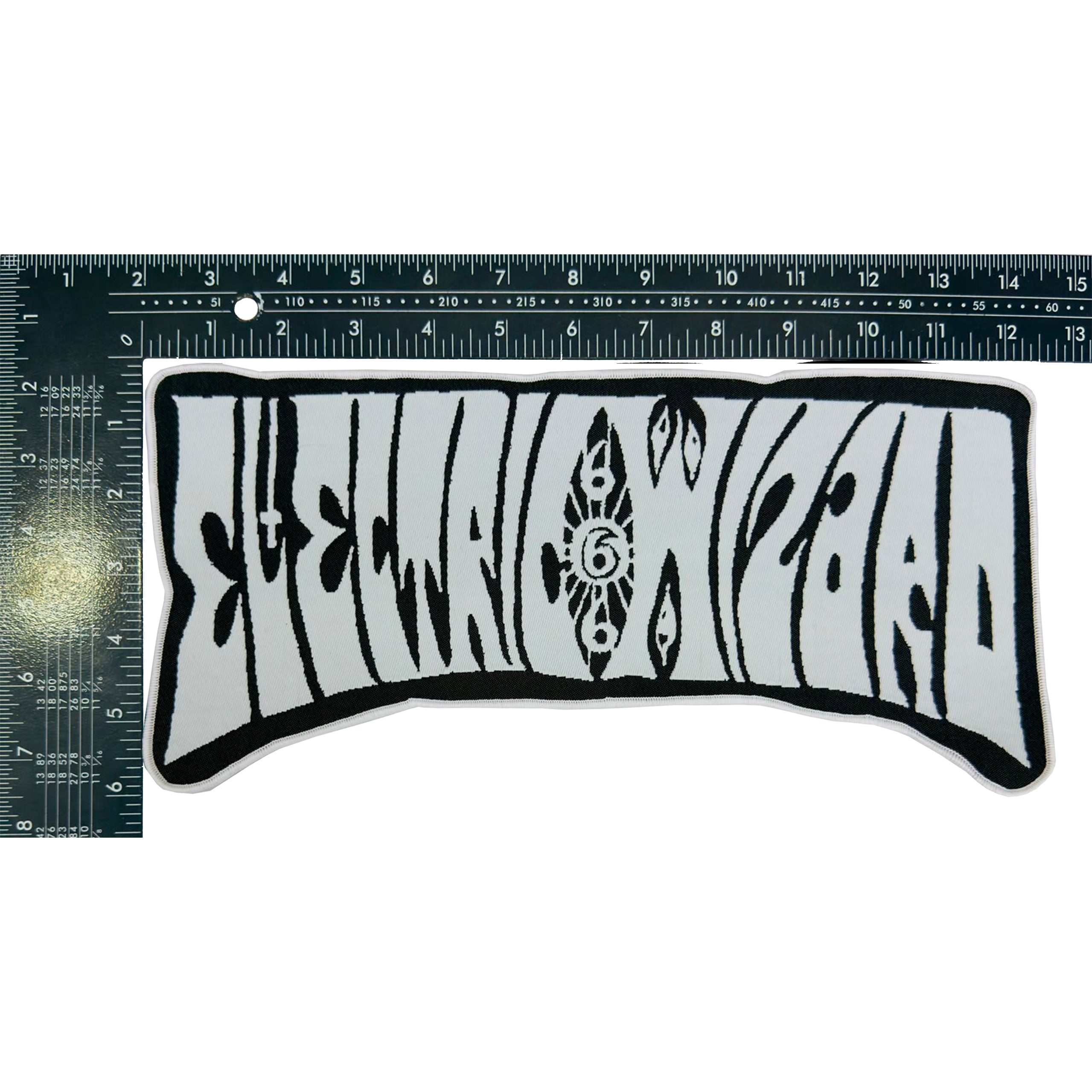 783punx-oversized-patch-electric-wizard-logo-cusson-bordure-noire image 5