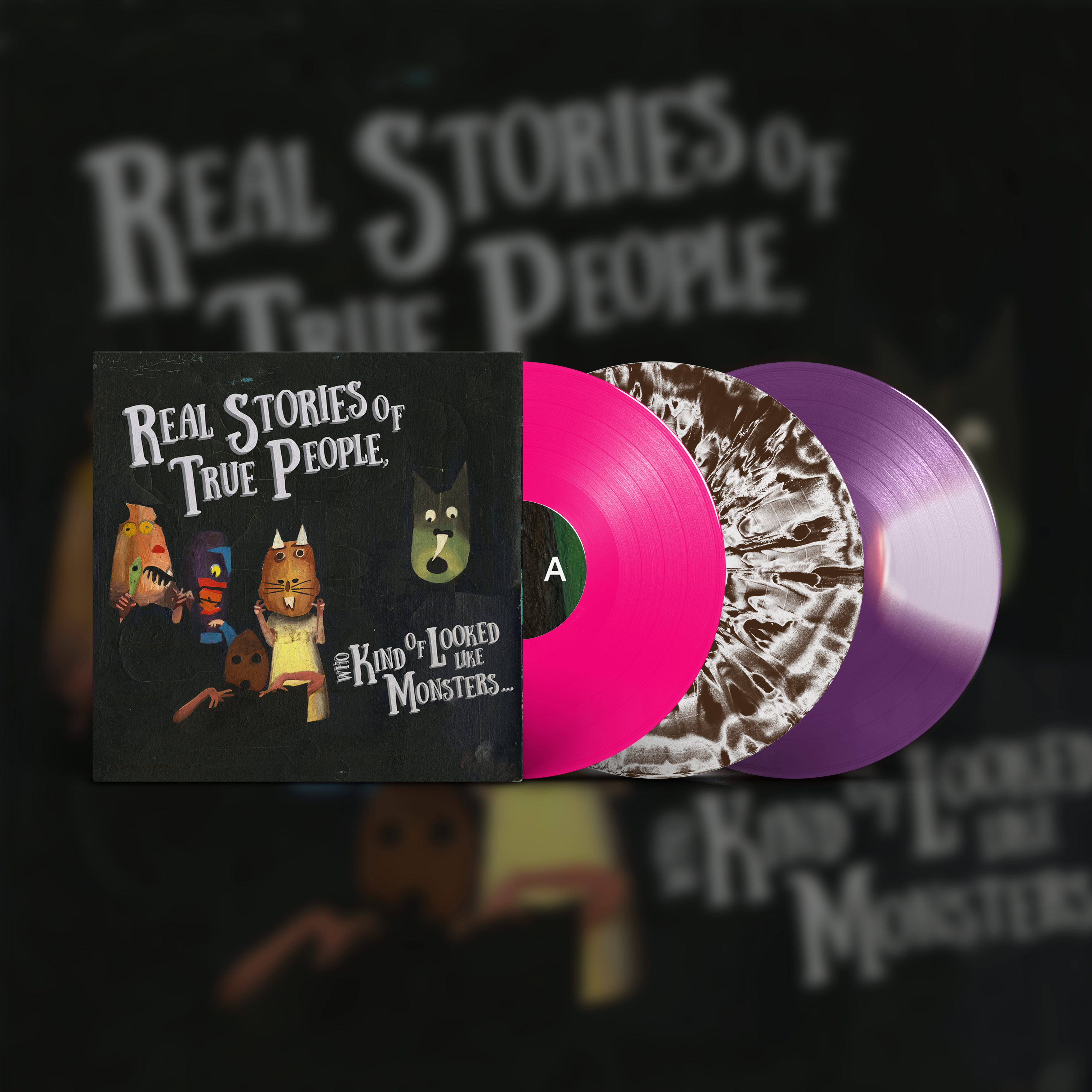 oso-oso-real-stories-vinyle-purple-white-moon-phase-250 image 2