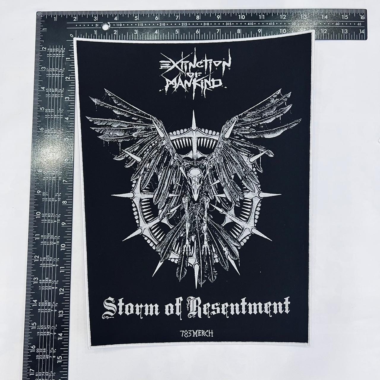 783punx-backpatch-extinction-of-mankind-storm-of-resentment-tiss-bordure-noire image 5