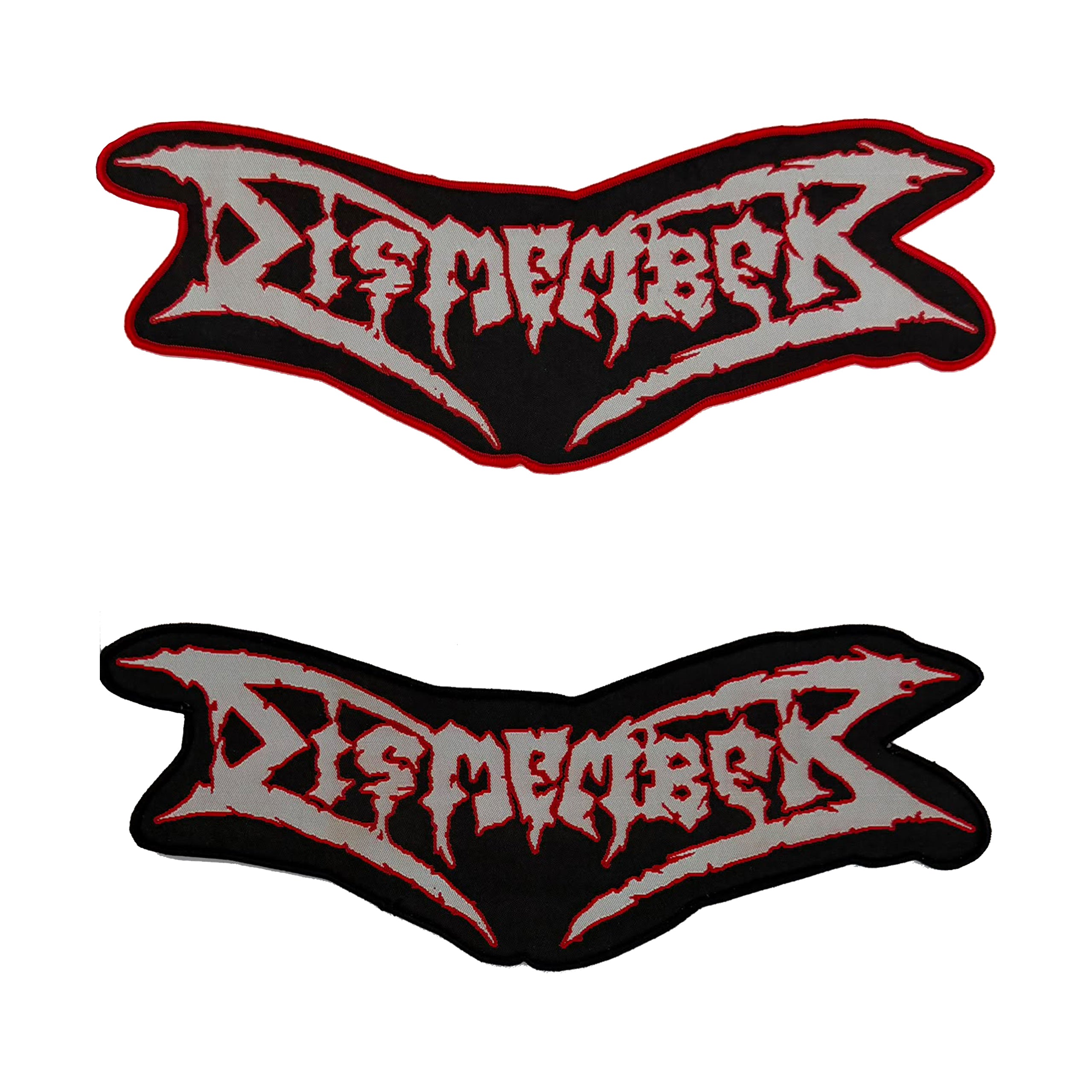 783punx-oversized-patch-dismember-logo-patch-tiss-30-cm-noir image 1