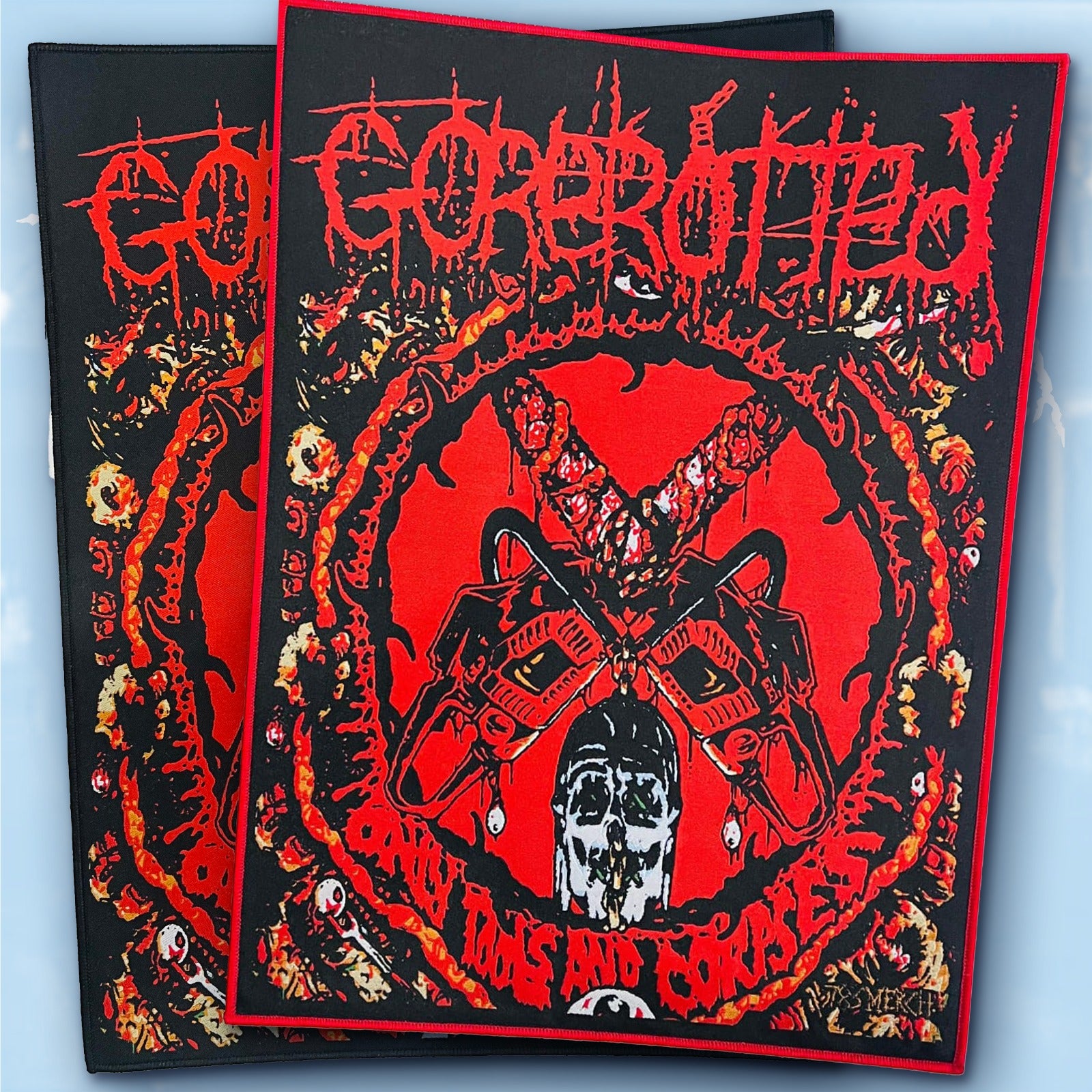 783punx-gorerotted-only-tools-and-corpses-backpatch-cusson-bordure-noire image 1