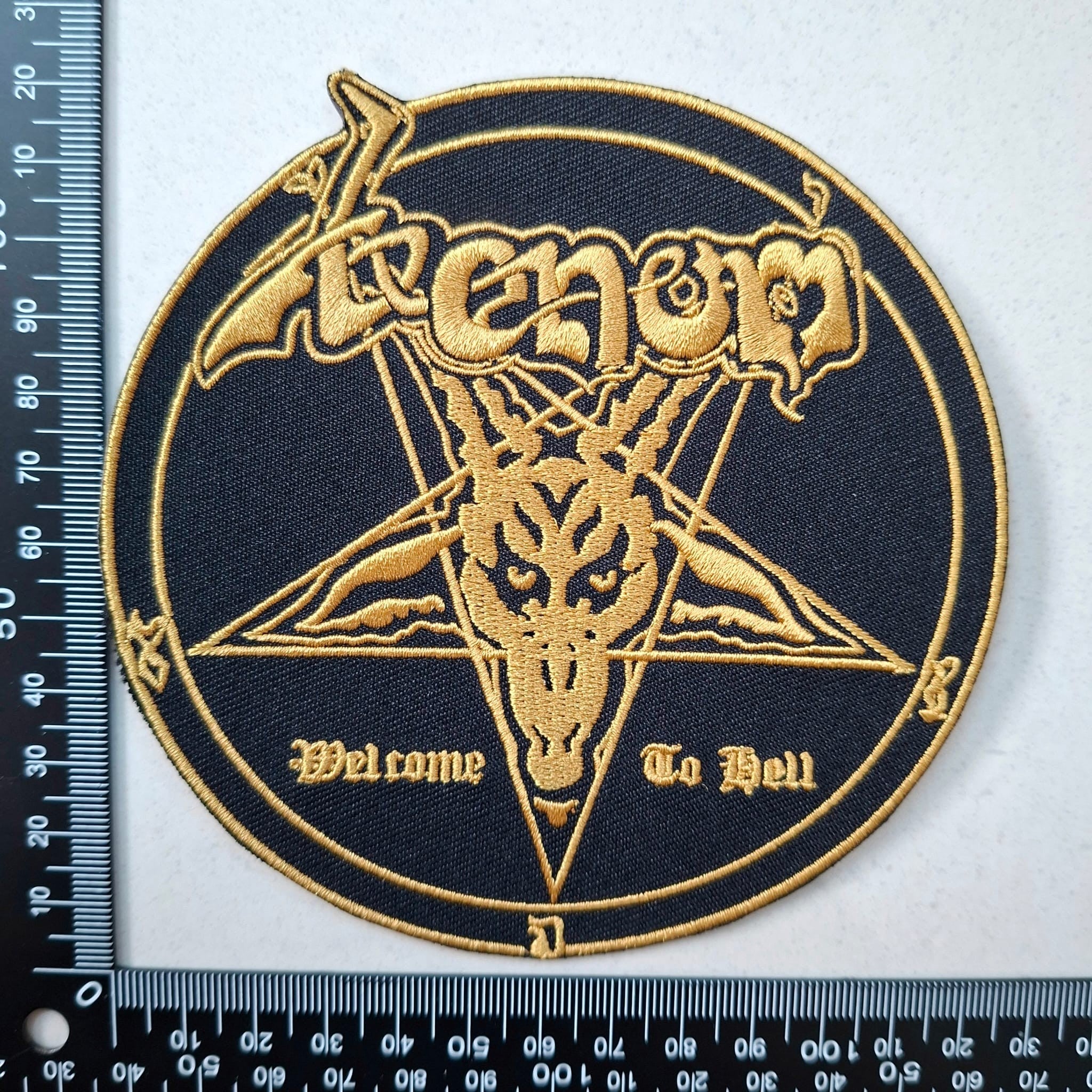venom-welcome-to-hell-patch-cusson-brod-or image 2