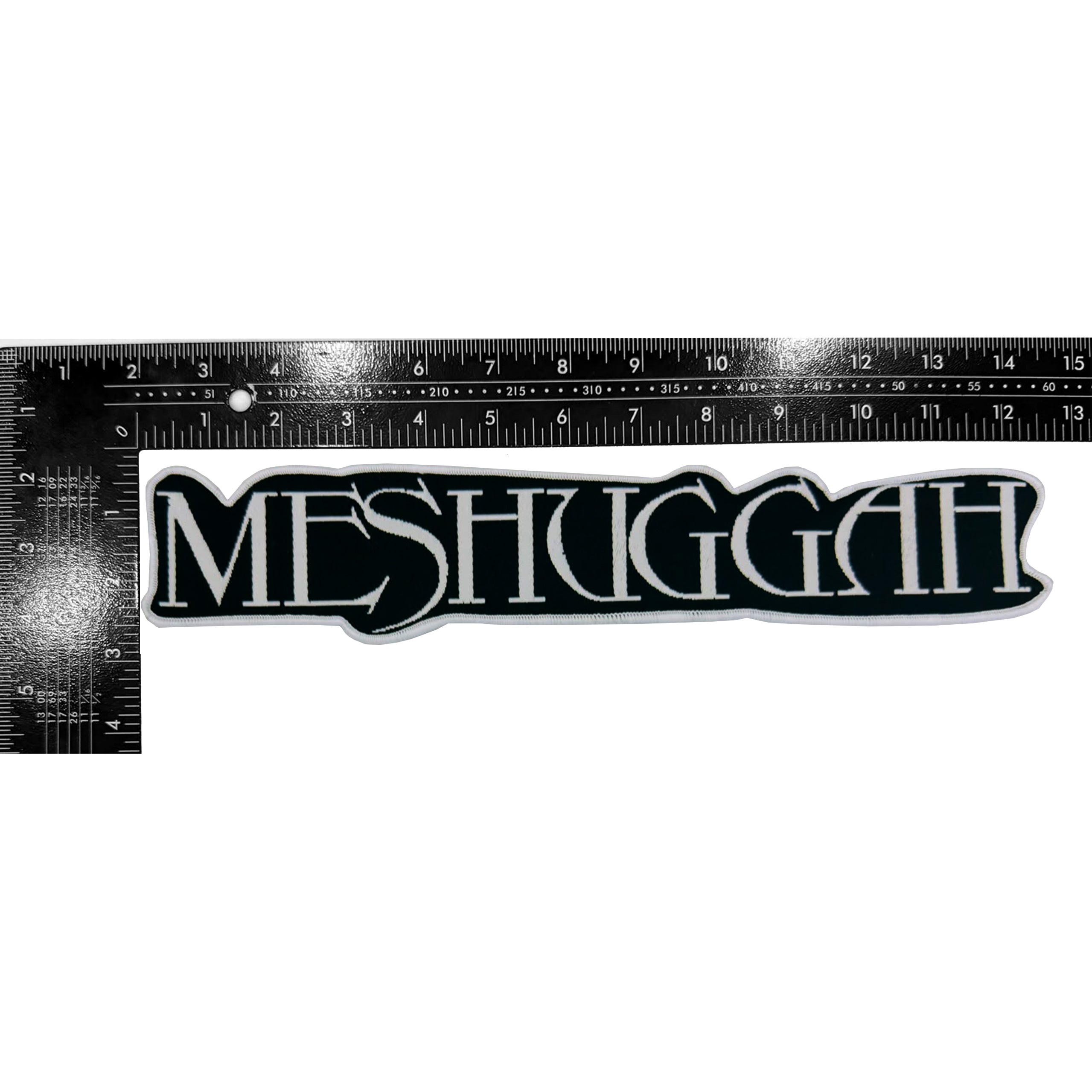 meshuggah-logo-patch-tiss-oversized-bordure-noire image 5