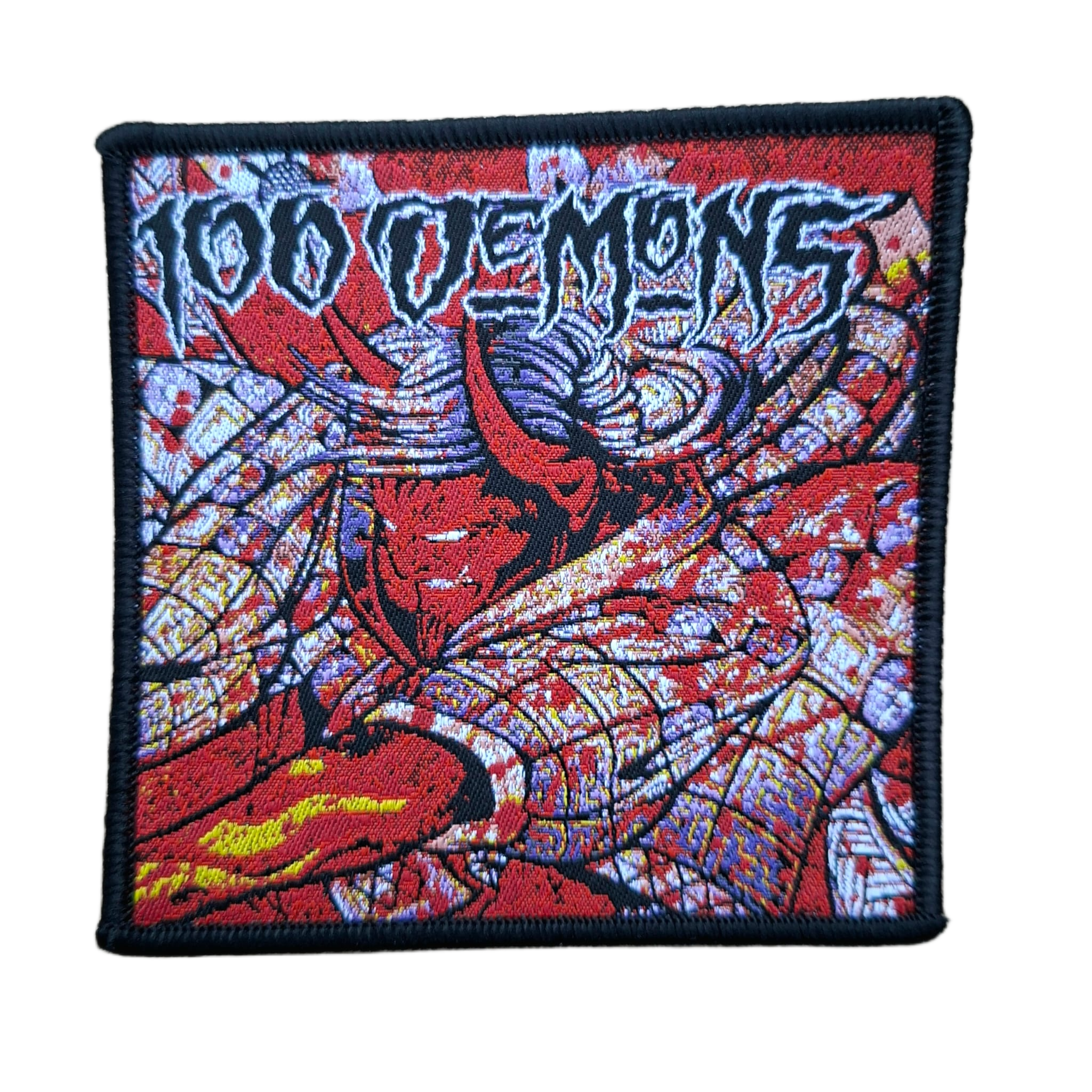 100-demons-selftitled-cusson-tiss-bordure-rouge image 4