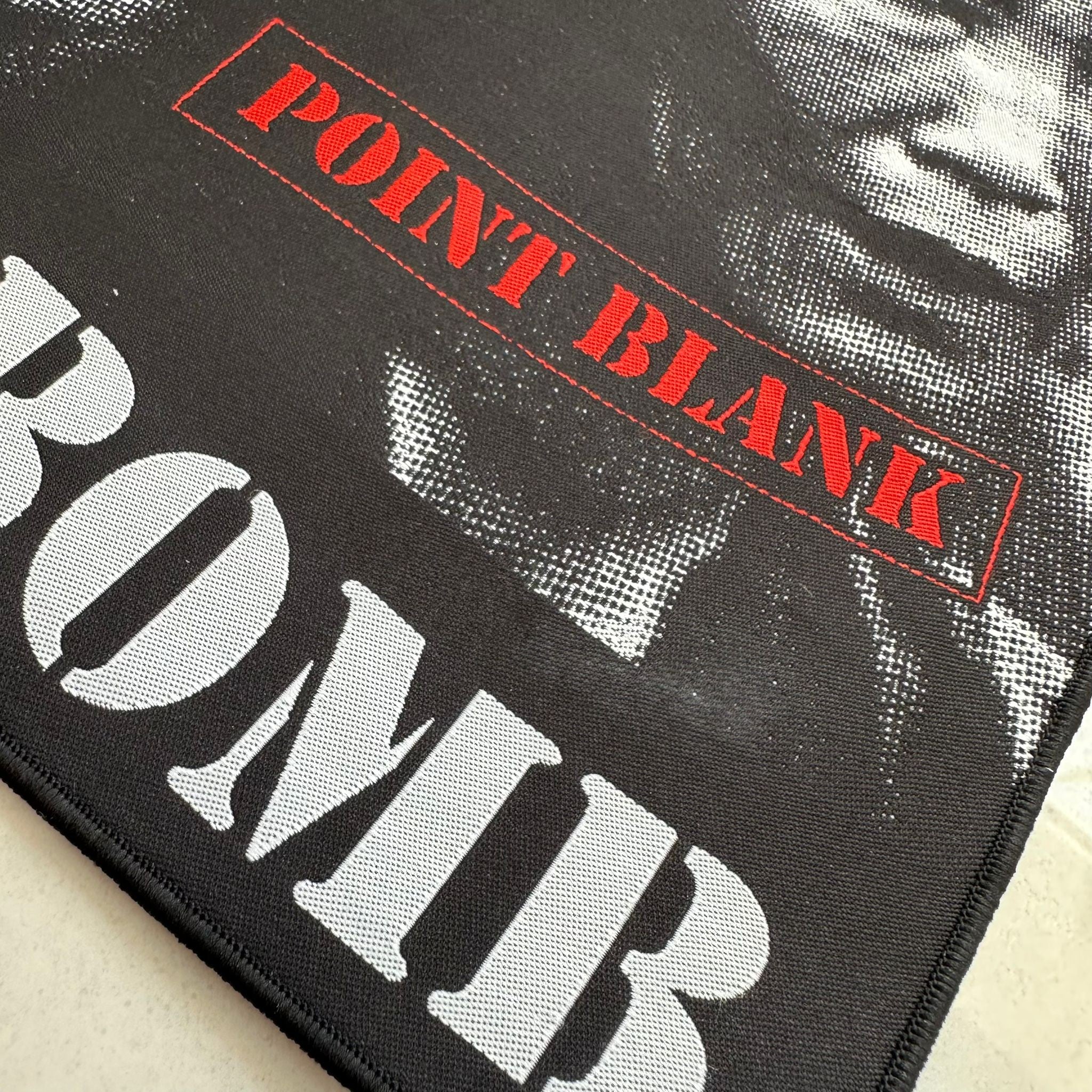 nailbomb-point-blank-backpatch-tiss-bordure-noire image 2