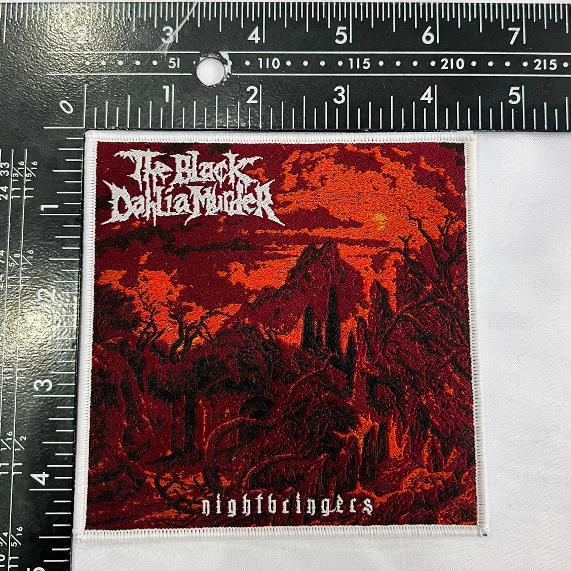 the-black-dahlia-murder-nightbringer-patch-tiss-bordure-noire image 5