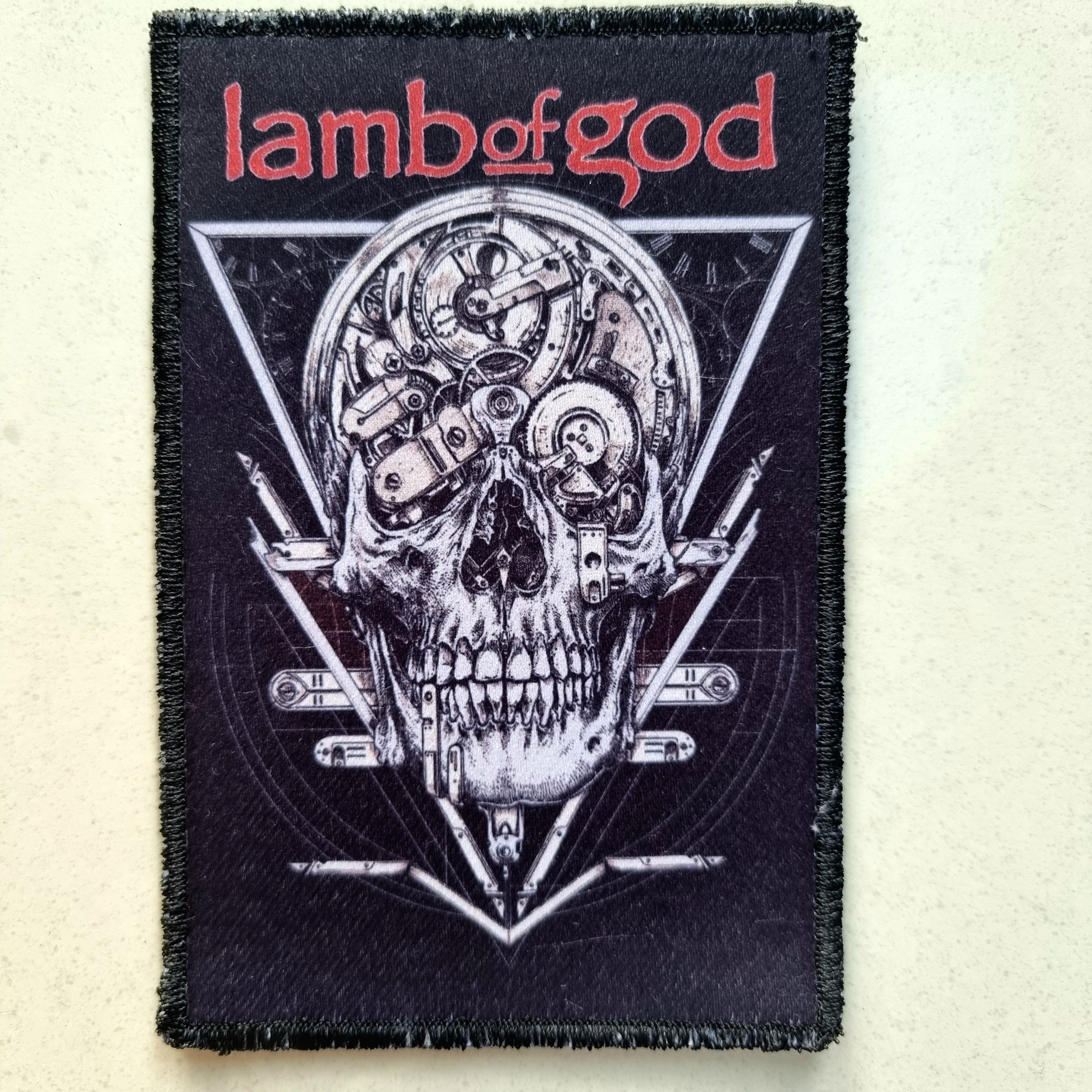 lamb-of-god-skull-patch-petit-cusson-cr-ne image 1