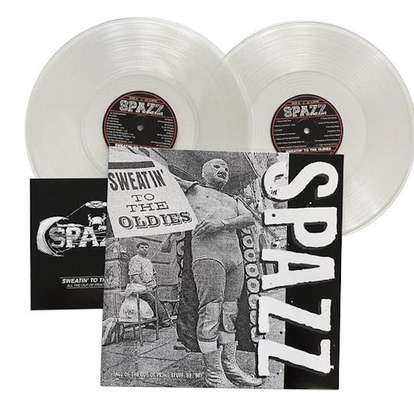 spazz-sweatin-to-the-oldies-vinyle-2lp-transparent image 1