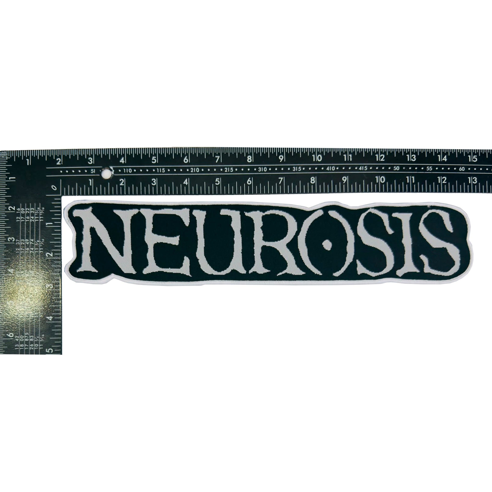 neurosis-logo-patch-tiss-oversize-bordure-noire image 5
