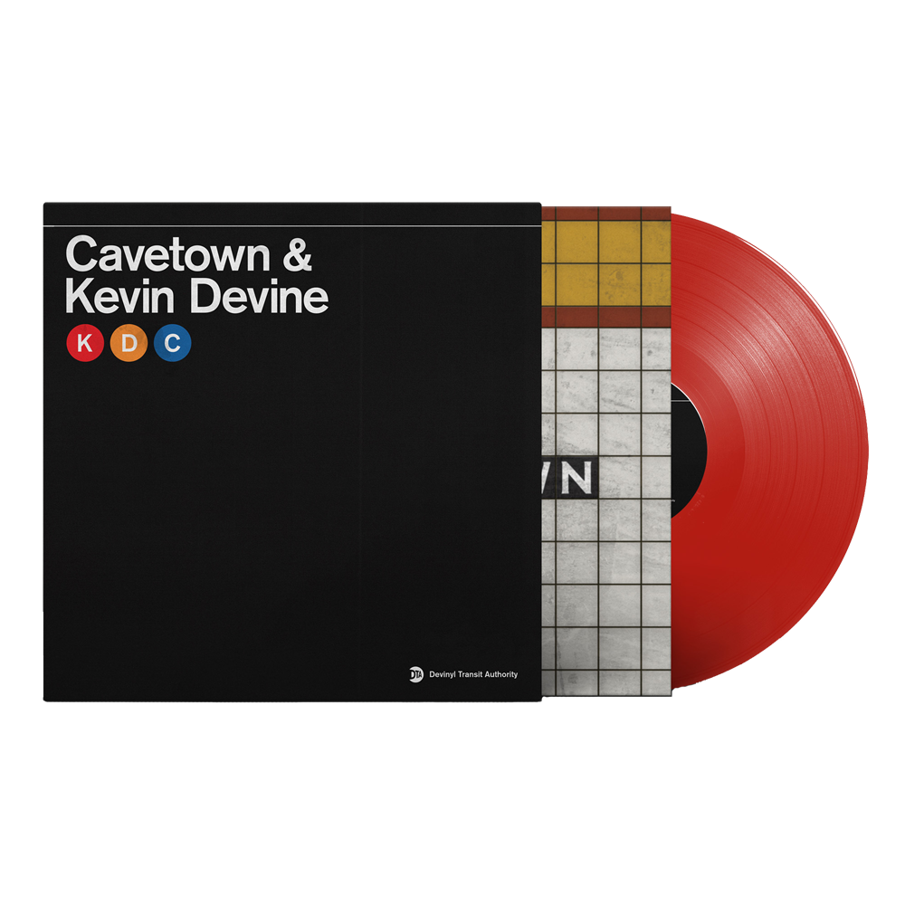 big-scary-monsters-kevin-devine-cavetown-split-7-vinyle-rouge image 2
