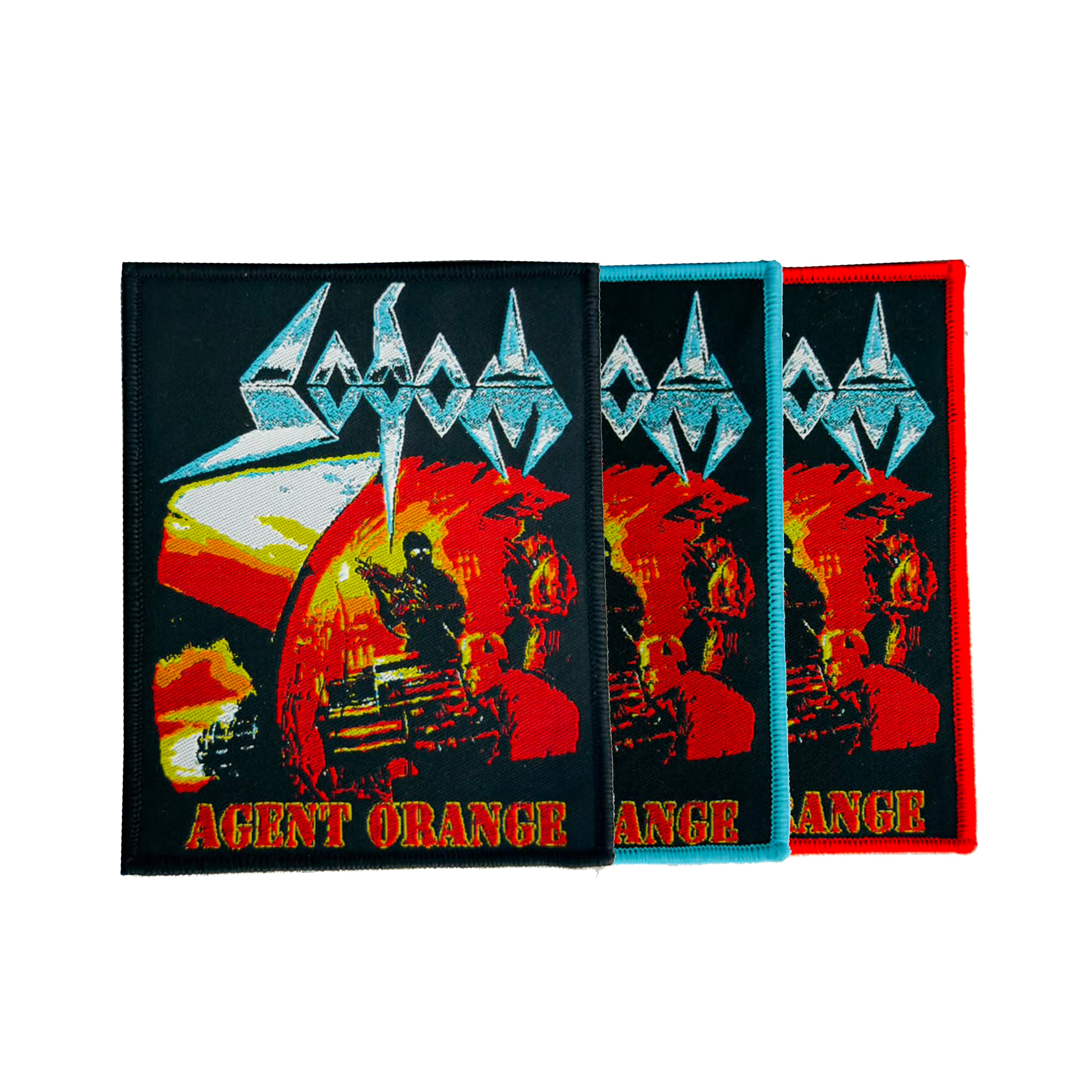 783punx-sodom-agent-orange-cusson-tiss-bordure-noire image 1