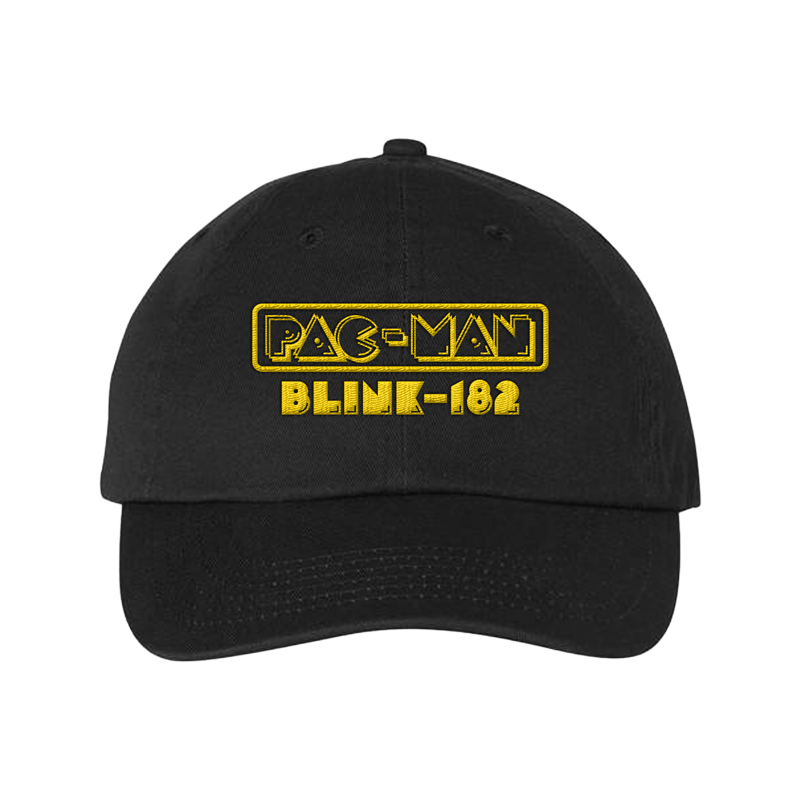 blink-182-pac-man-x-casquette-dad-hat-brod-e image 1