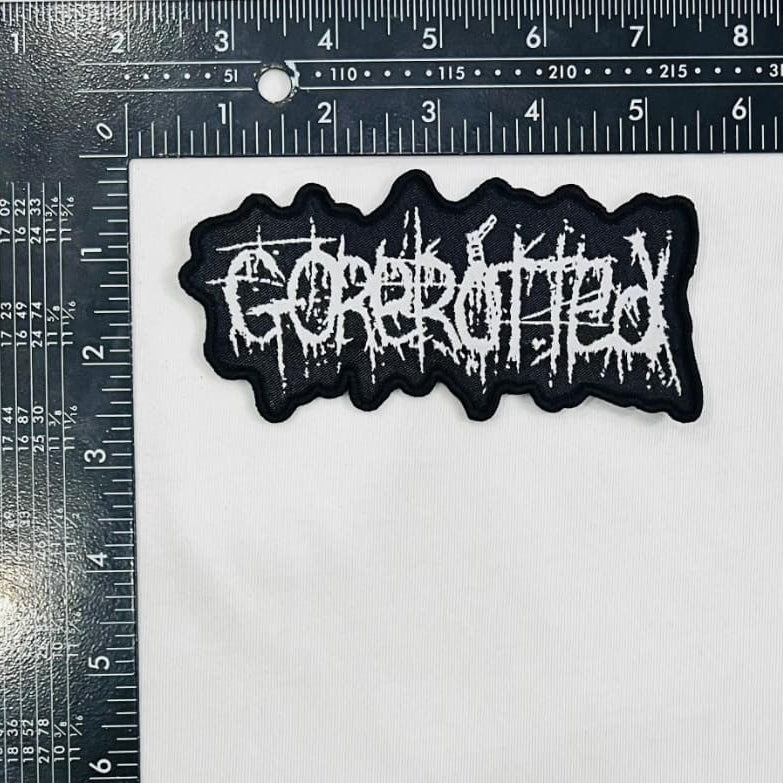 gorerotted-logo-cusson-patch-tiss-blanc-noir image 7