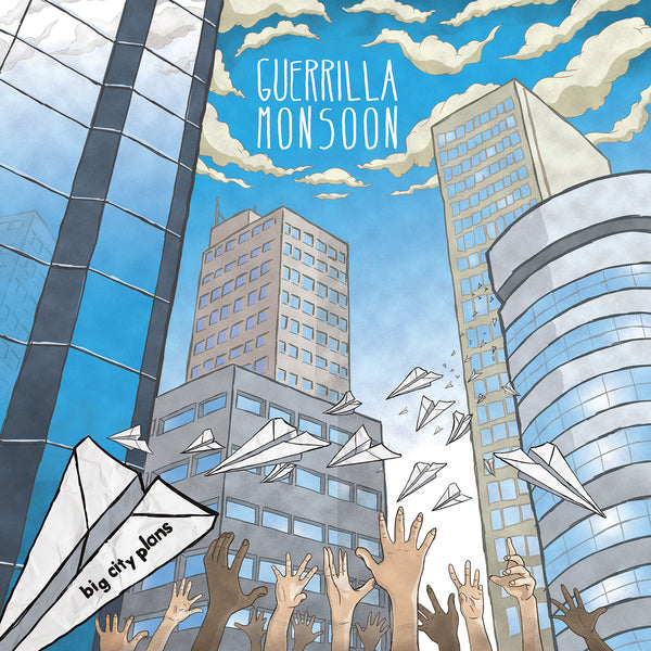 guerrilla-monsoon-ep-vinyle-10-rouge image 1