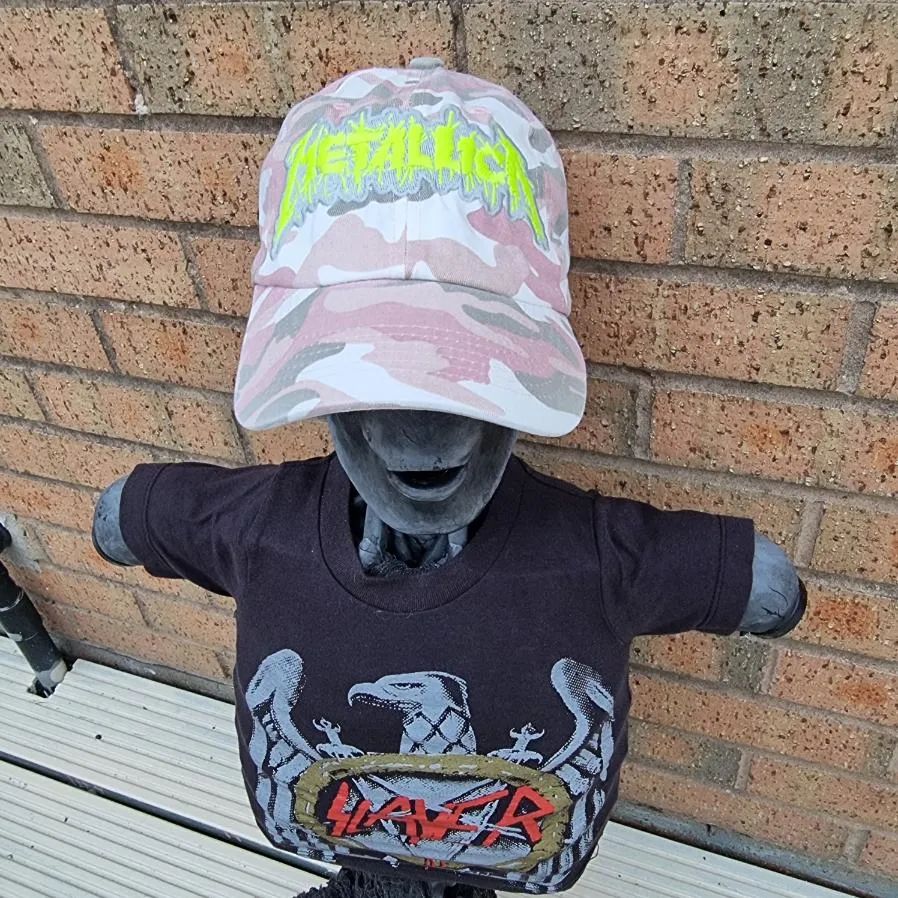 metallica-splatter-casquette-dad-cap-pink-camo-phospho image 1