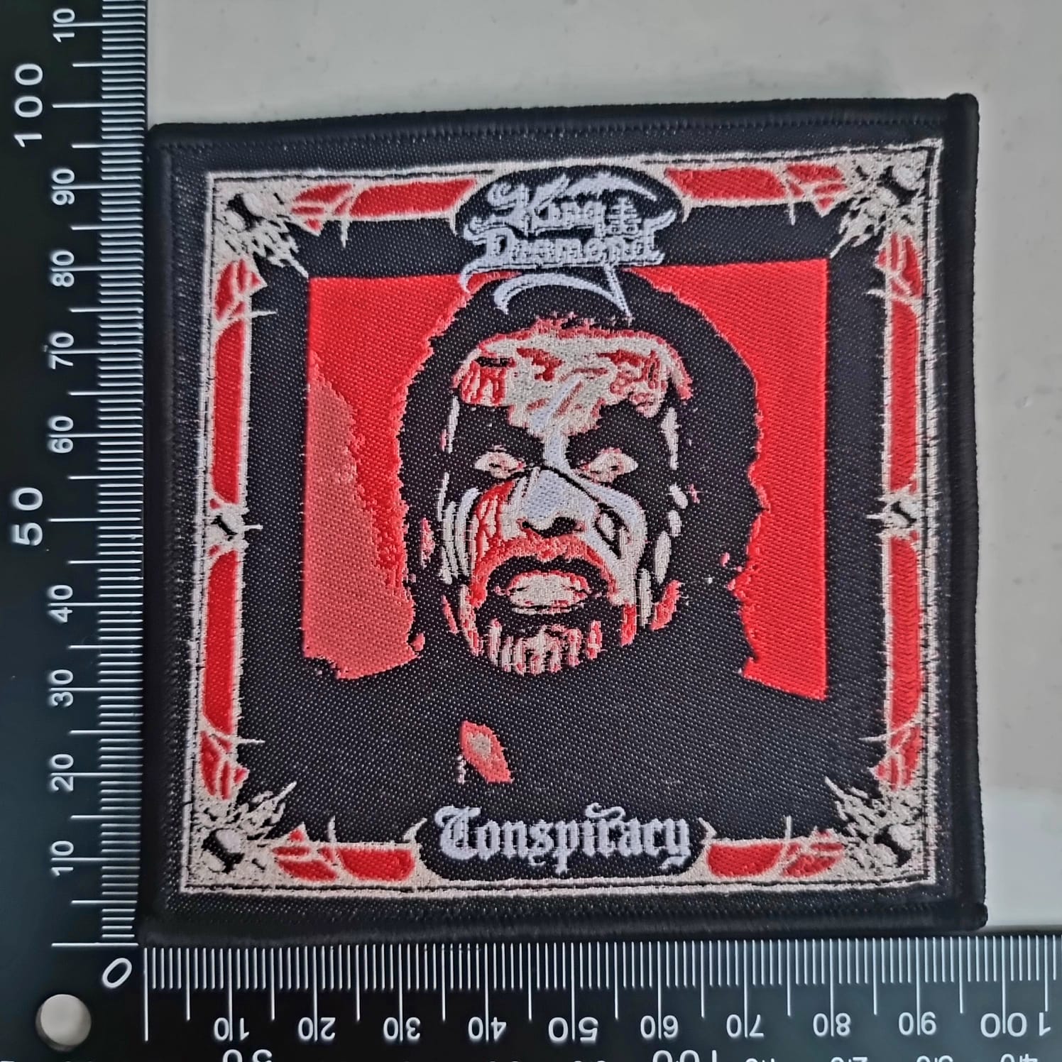 783punx-small-patch-king-diamond-conspiracy-tiss-heavy-metal image 2
