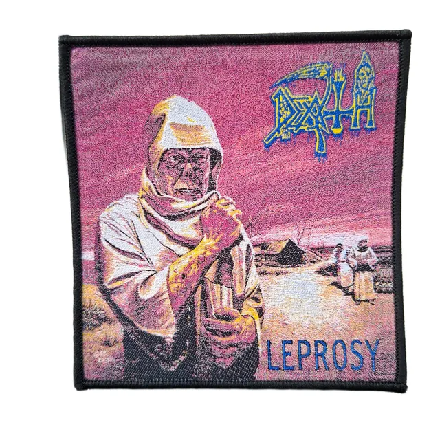 death-leprosy-petit-patch-tiss-pochette-death-metal image 1