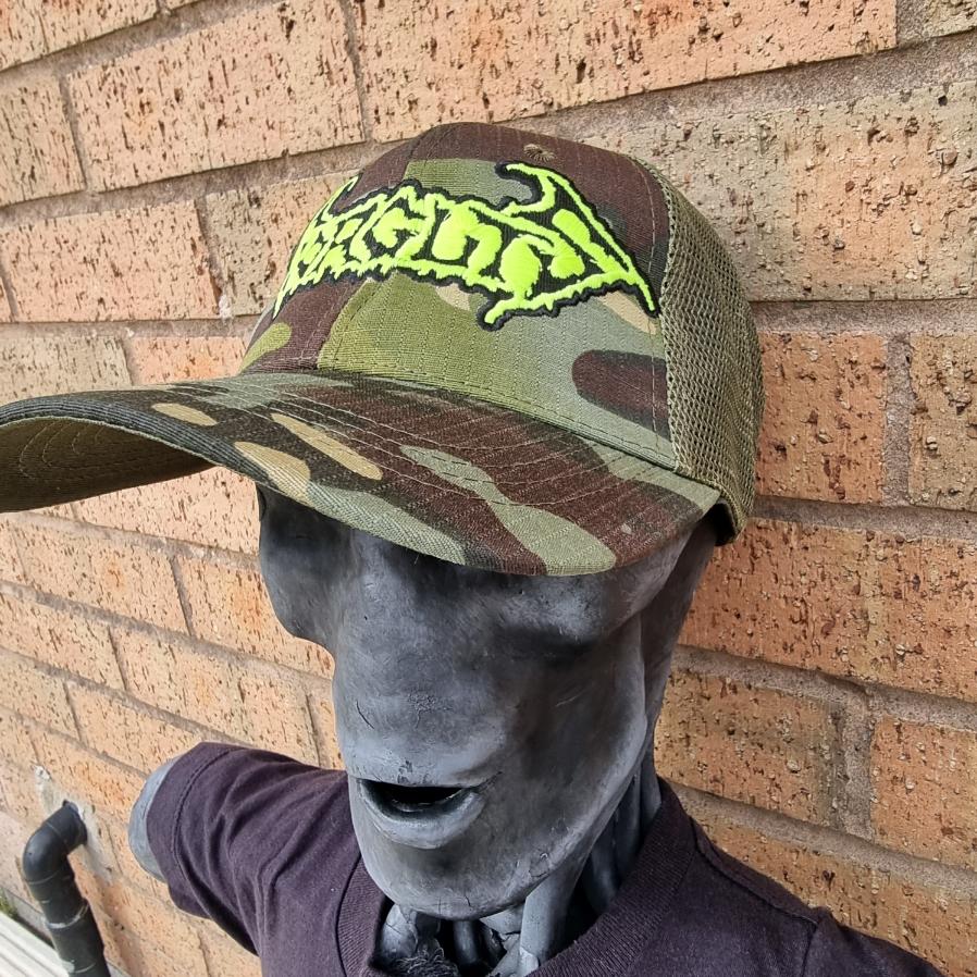 783punx-gorguts-logo-glow-casquette-trucker-camo-phosphorescente image 3
