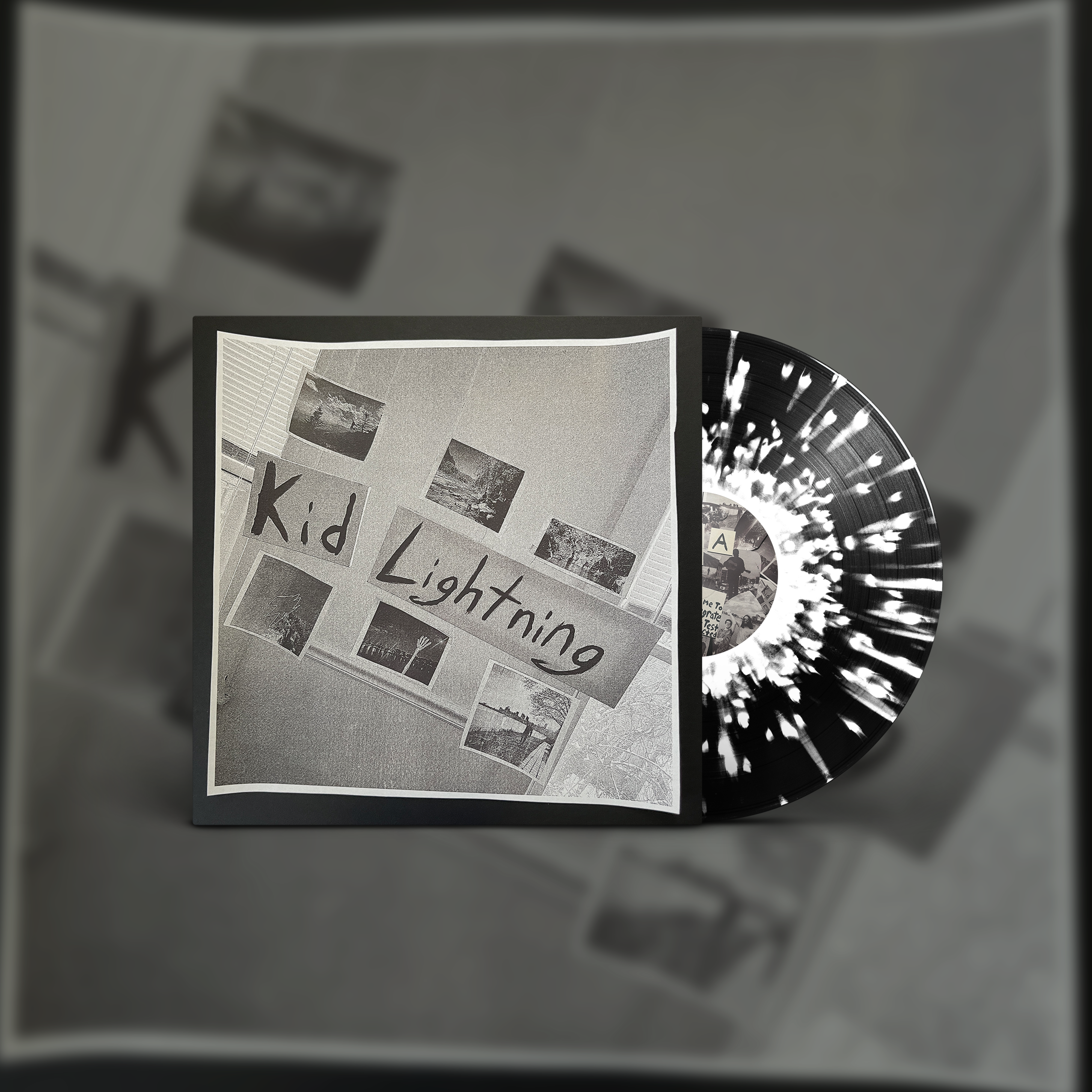 kid-lightning-kid-lightning-vinyle-noir-splatter-blanc image 2