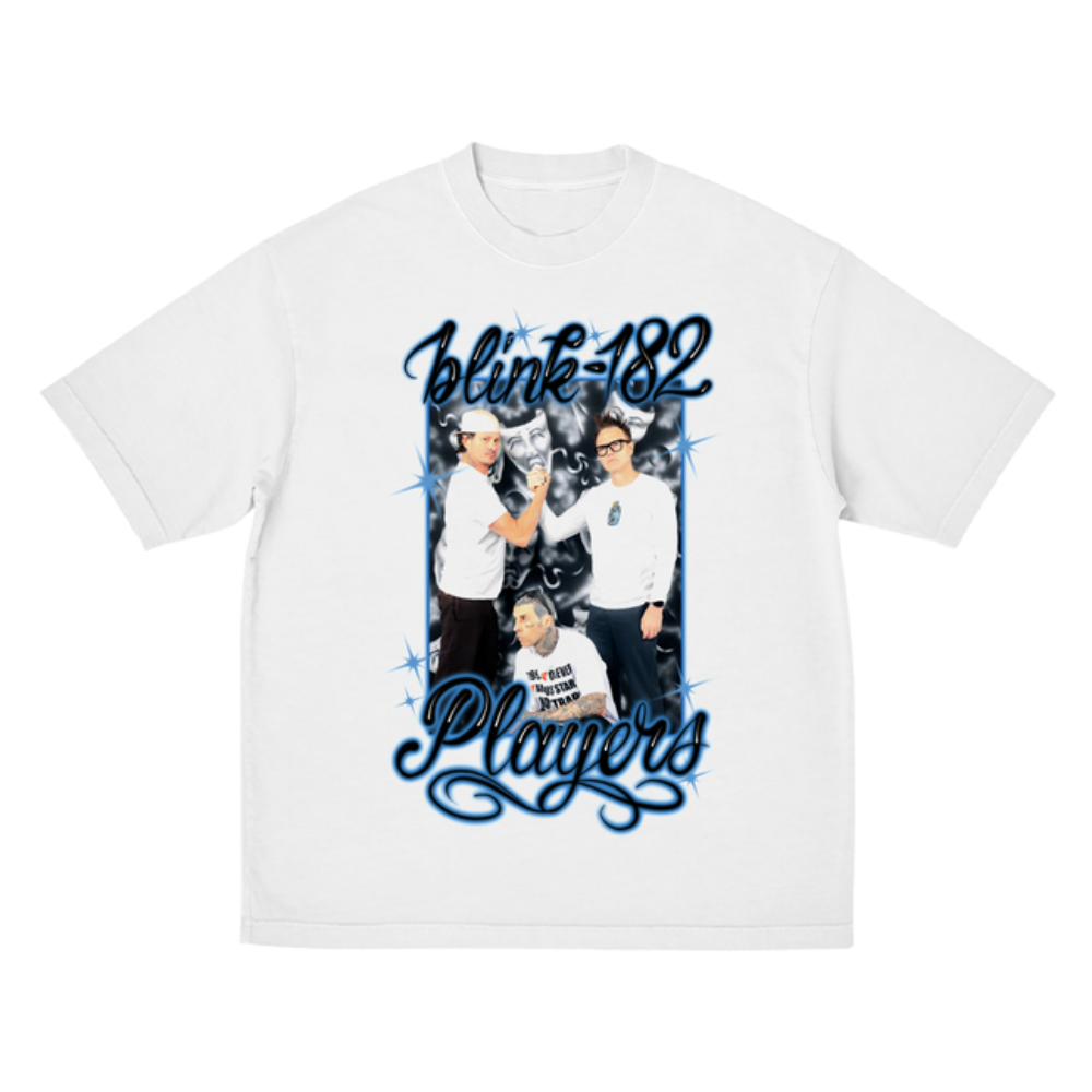 blink-182-players-photo-airbrush-t-shirt-t-shirt-photo image 1
