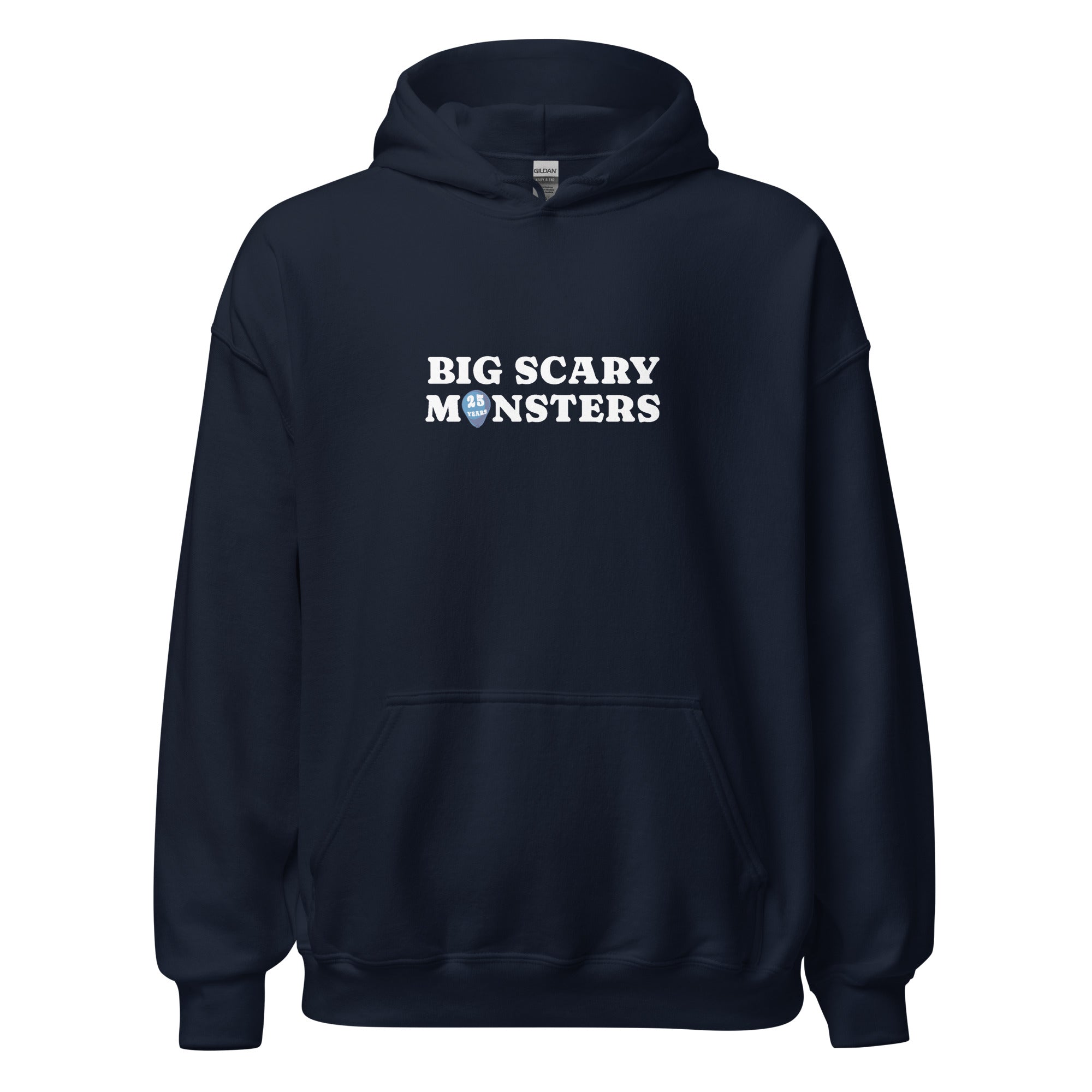 big-scary-monsters-bsm-25-ans-sweat-capuche-noir-m image 2
