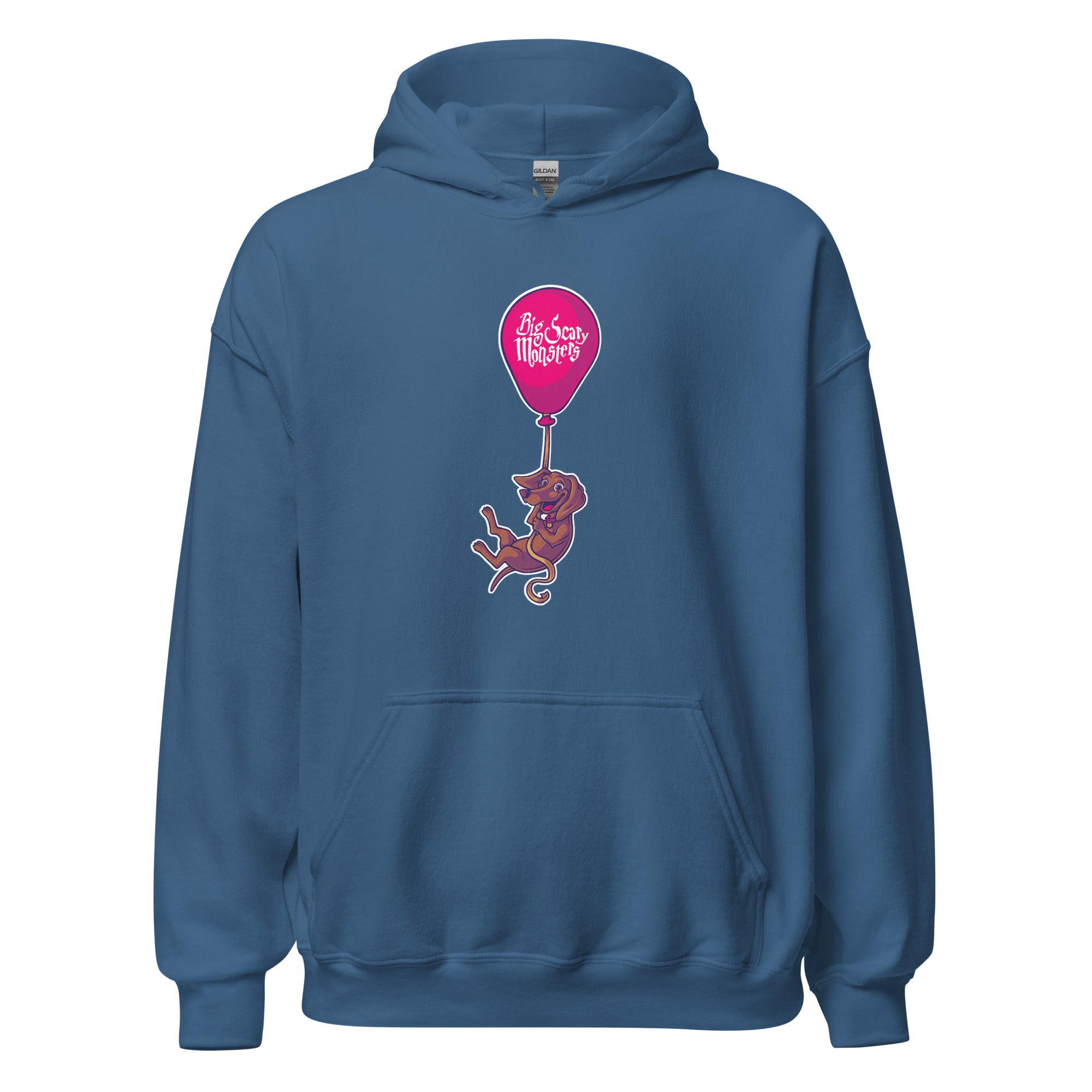 big-scary-monsters-floating-dog-hoodie-sweat-noir-coton image 5