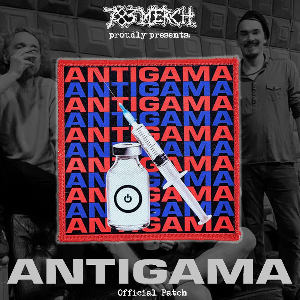 antigama-start-the-chaos-patch-tiss-bordure-rouge-petit image 1