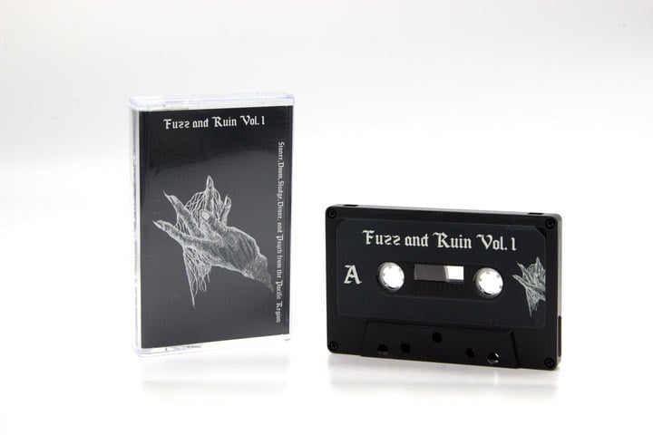 v-a-fuzz-ruin-vol-1-cassette-stoner-doom-sludge image 2