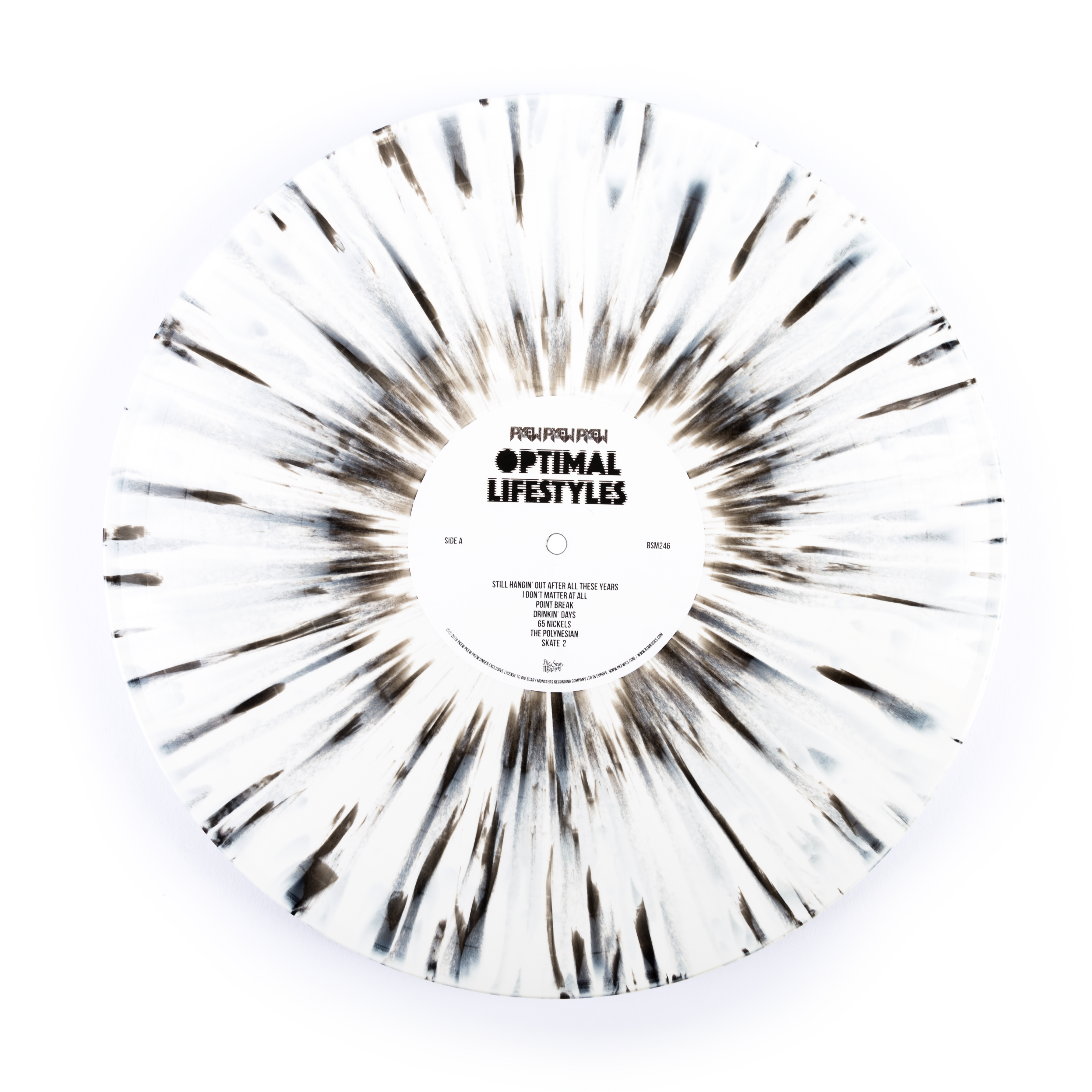 pkew-pkew-pkew-optimal-lifestyles-vinyle-lp-rouge-punk image 2