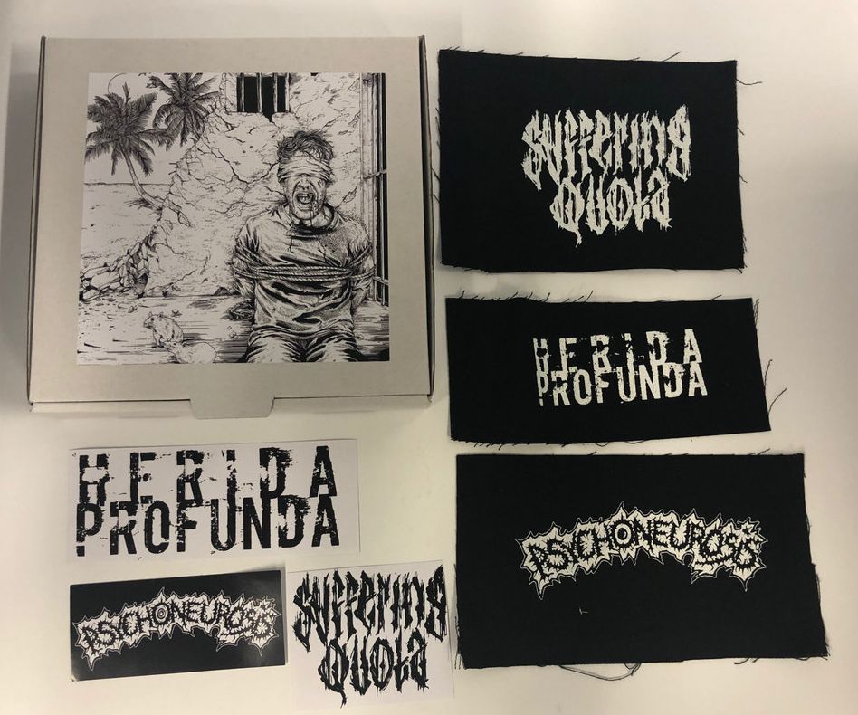 psychoneurosis-split-coffret-3-cassettes-grind image 4