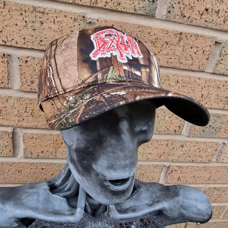 death-leaf-camo-casquette-baseball-logo-glow-in-the-dark image 2