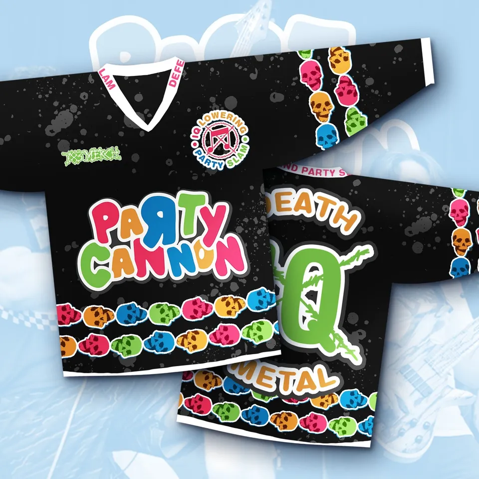 party-cannon-defend-party-slam-maillot-hockey-imprim image 1