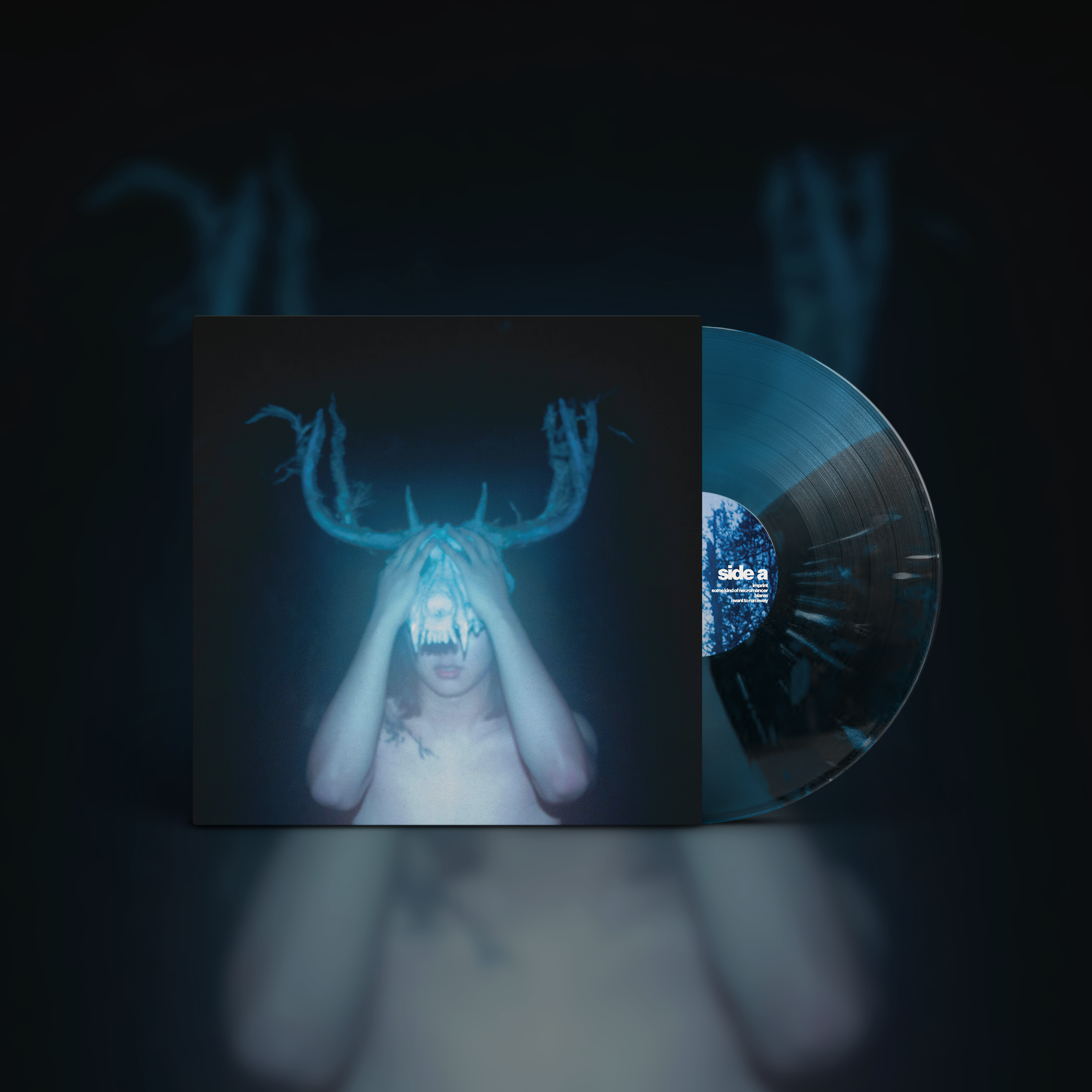 tiger-really-mayfly-daydream-vinyle-lp-blue-and-black-mayfly image 3
