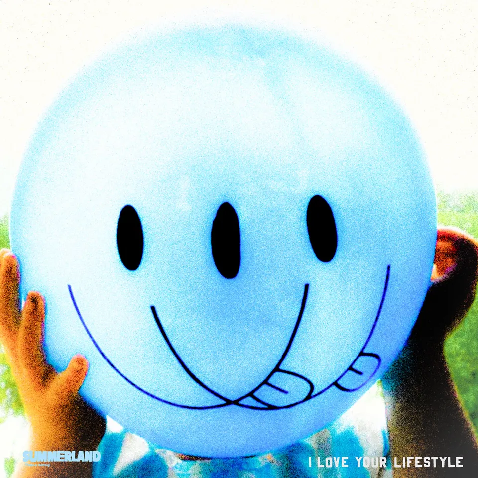 i-love-your-lifestyle-summerland-vinyle-lp-cloudy-blue image 1
