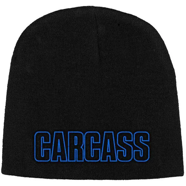 carcass-logo-bonnet-noir-brod-death-metal image 1