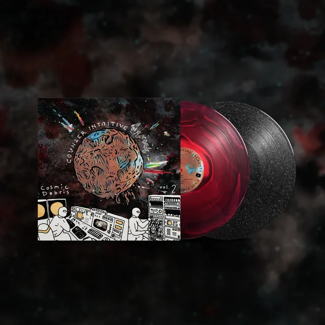 counter-intuitive-cosmic-debris-vol-2-vinyle-noir-10-titres image 1