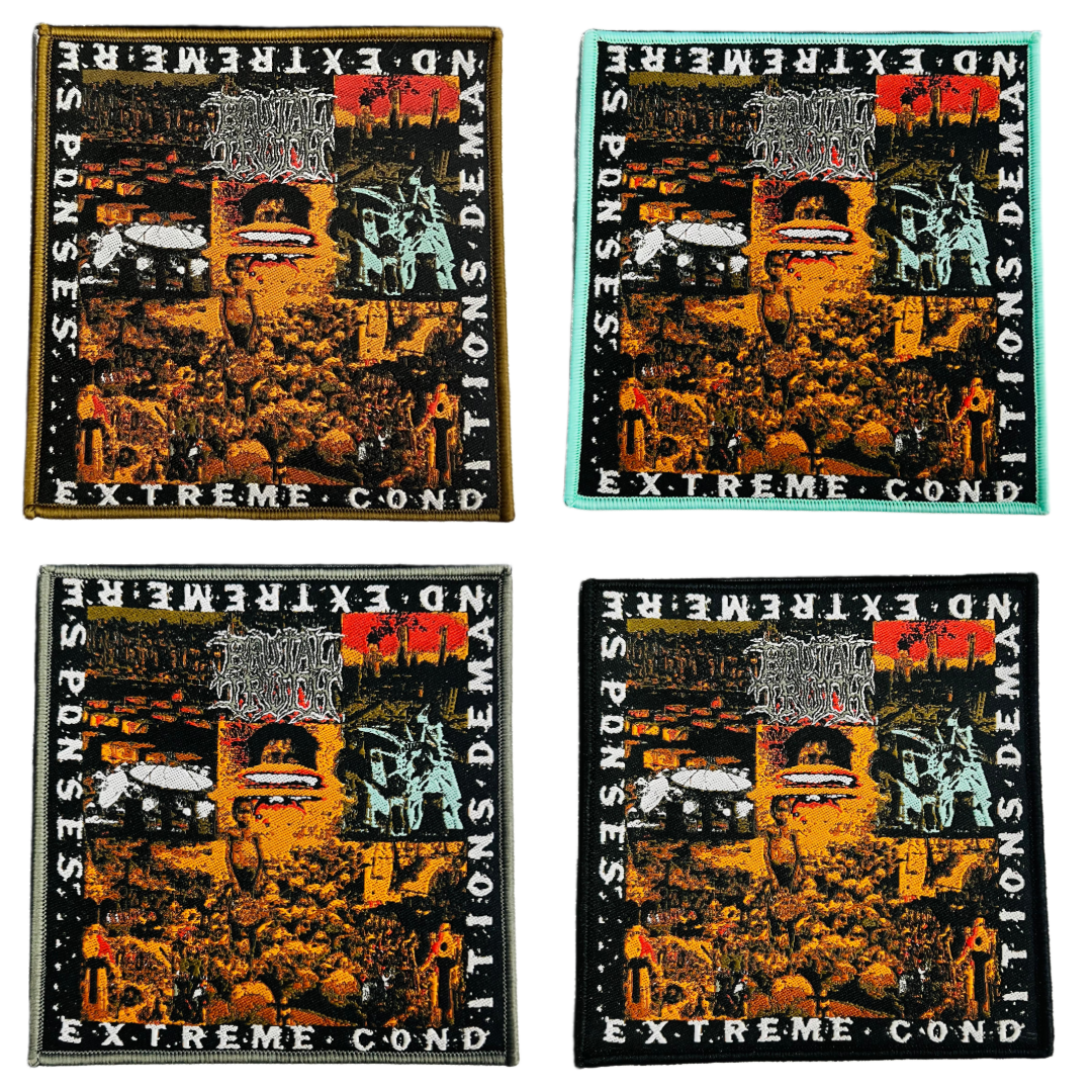 brutal-truth-extreme-conditions-patch-bordure-noire image 1