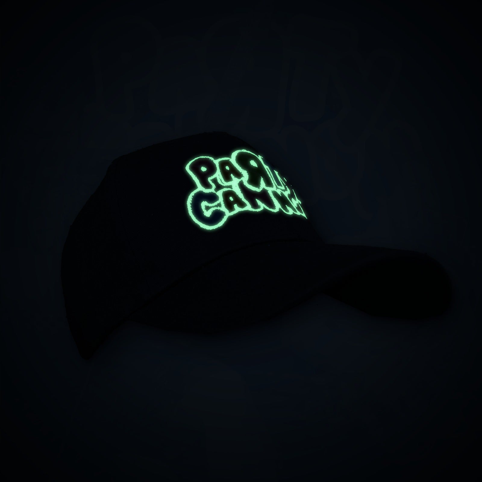 party-cannon-logo-casquette-baseball-phosphorescente image 2
