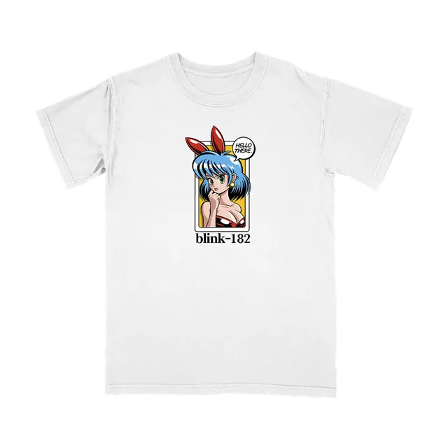 blink-182-anime-hello-there-t-shirt-noir-taille-xl image 1