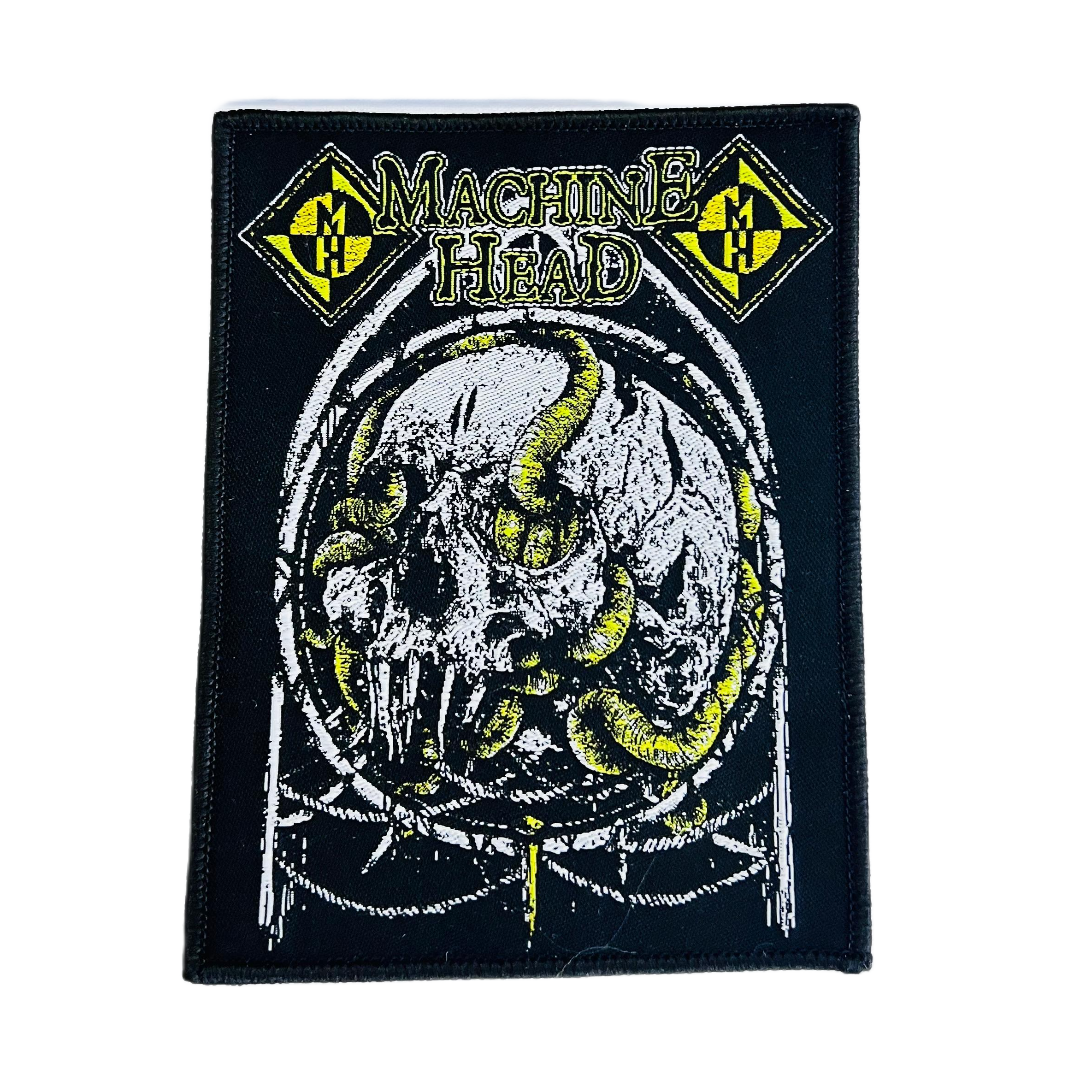 machine-head-rotten-patch-tiss-bordure-noire image 2