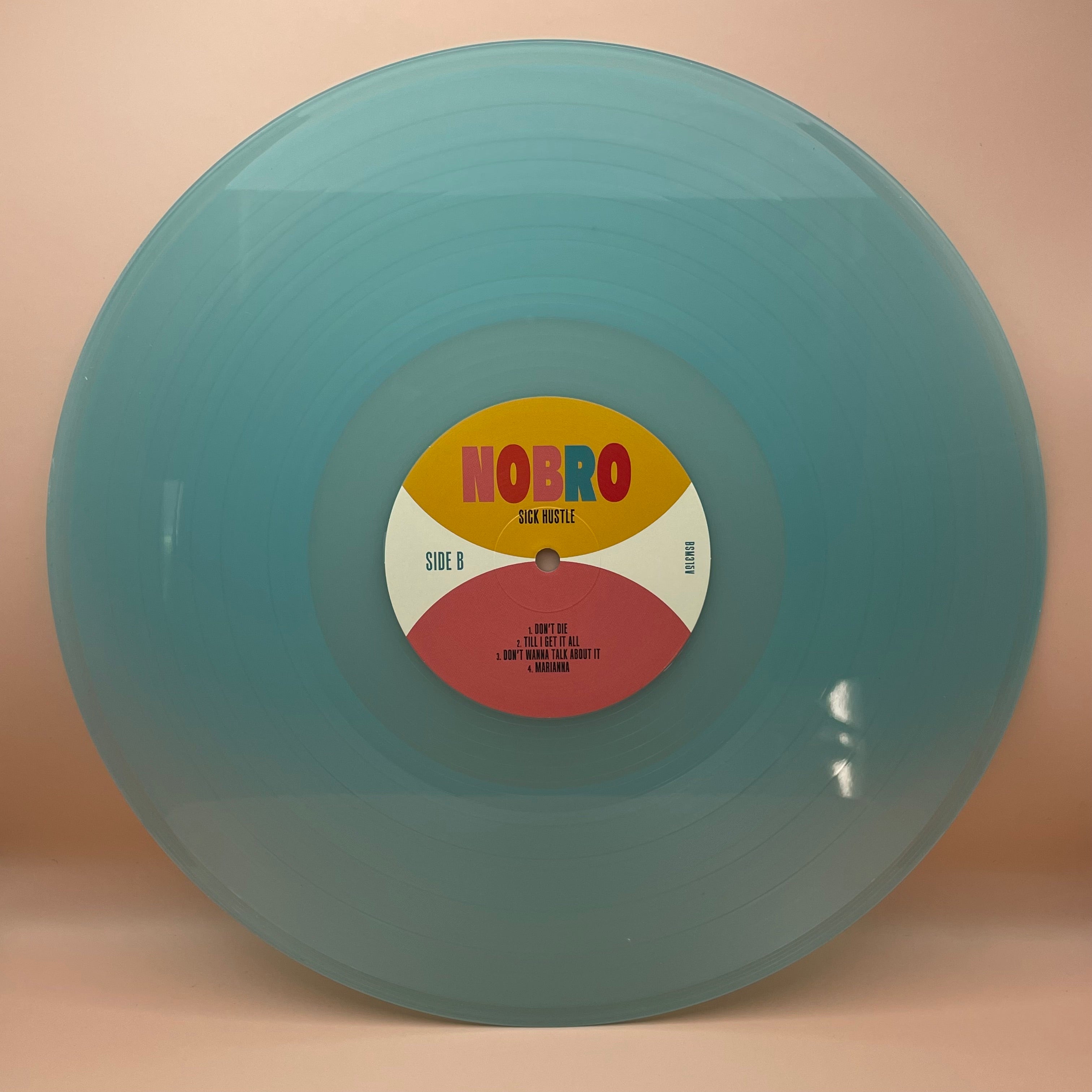 nobro-live-your-truth-vinyle-lp-bleu-punk-rock image 3