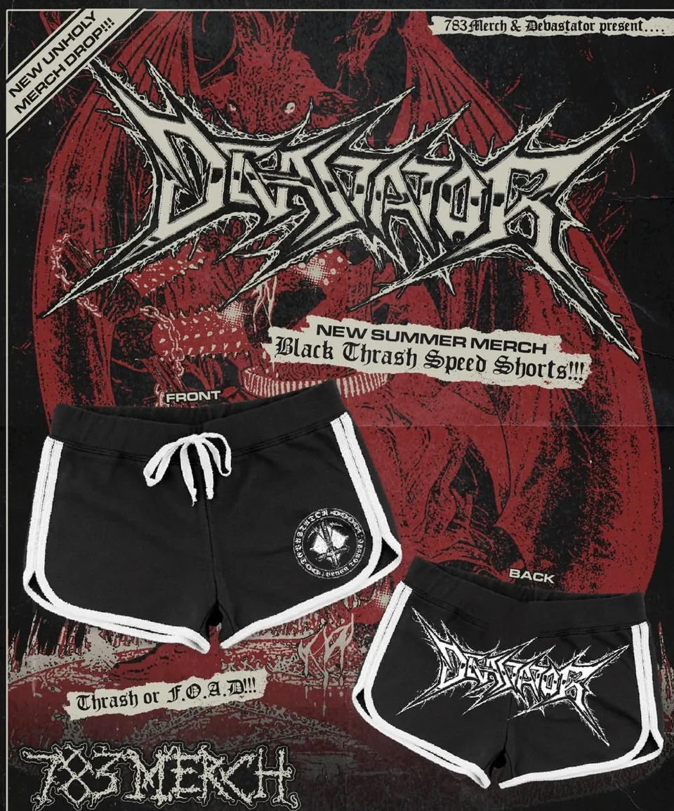devastator-short-booty-femme-noir-taille-s image 1