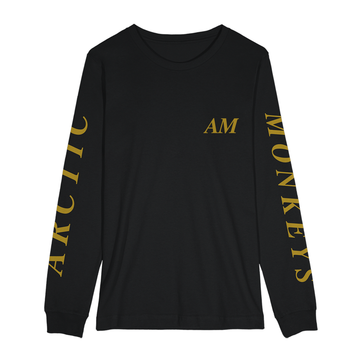 arctic-monkeys-am-sweat-manche-longue-noir-taille-m image 1