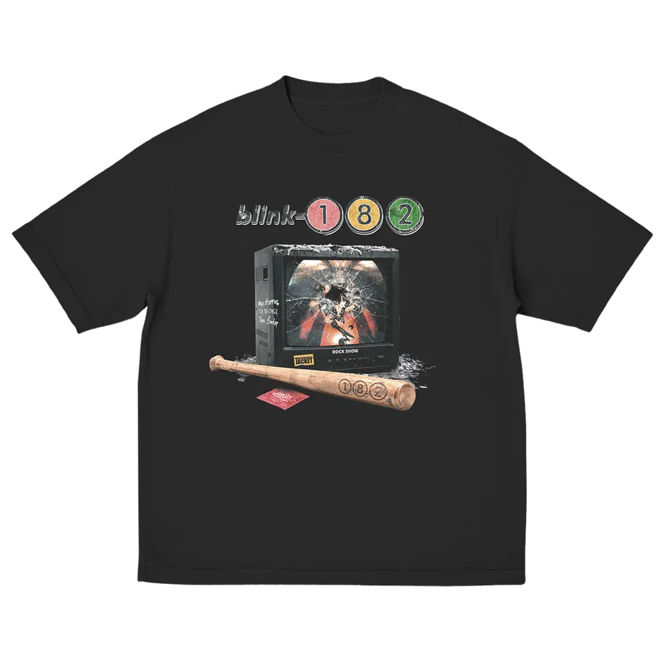blink-182-toypaj-tv-smash-t-shirt-noir-unisexe image 1