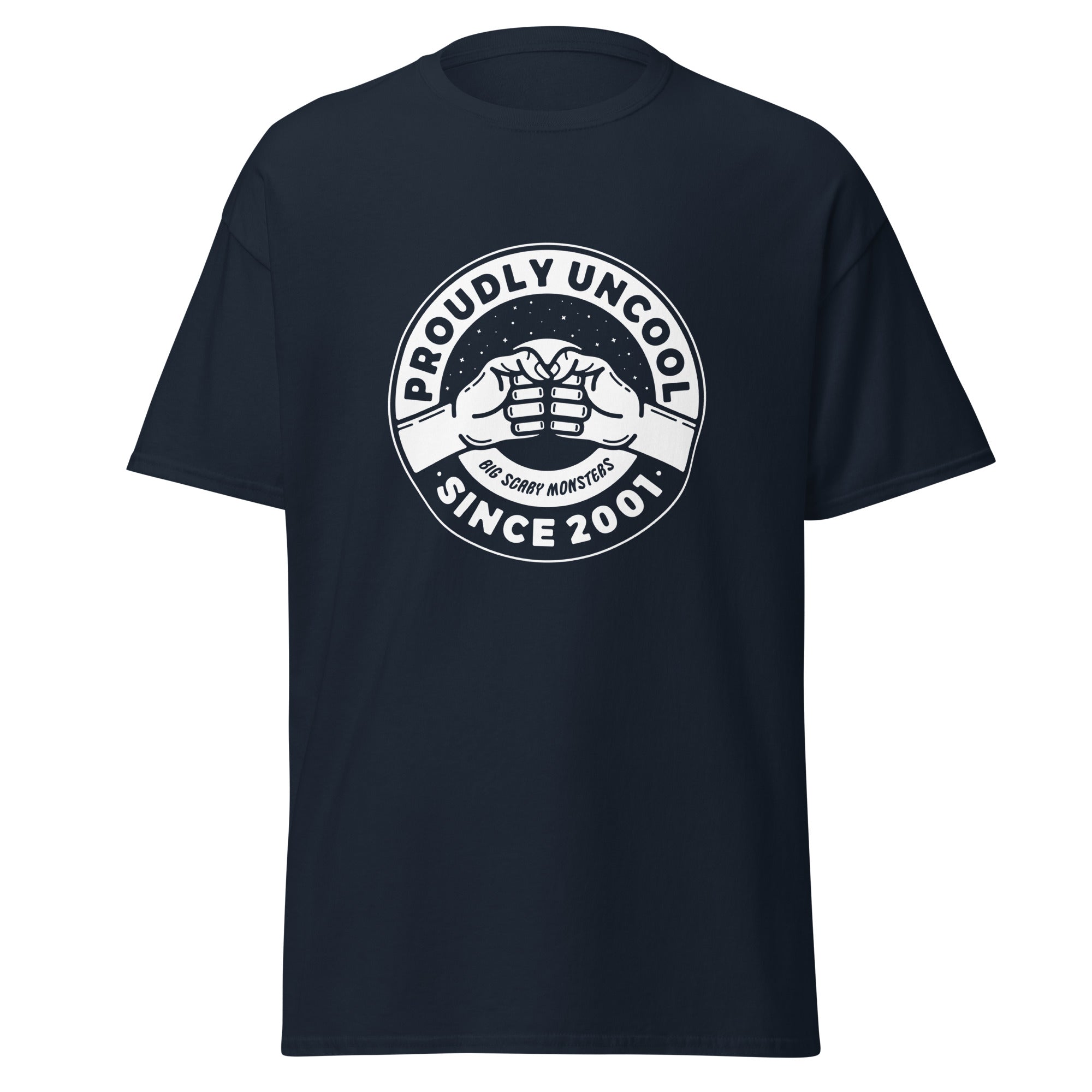 proudly-uncool-t-shirt-coton-noir-taille-m image 2